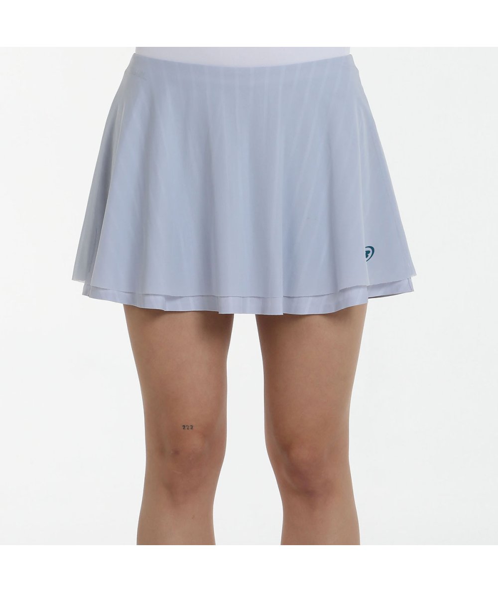 Bullpadel FALDA BULLPADEL OKAB GRIS AZULADO TEJ.BICOLOR