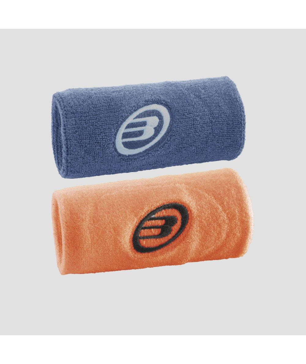 Bullpadel MUÑEQUERA BULLPADEL BPMU-243 AZUL INTENSO/CALABAZA