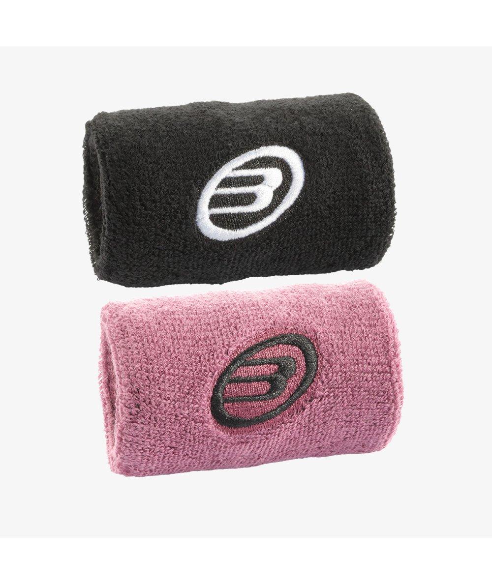 Bullpadel MUÑEQUERA BULLPADEL BPMU236 FW NEGRO Y UVA TAMIZADO