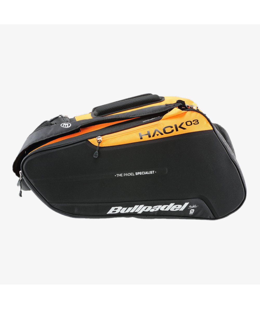 Bullpadel PALETERO BULLPADEL BPP-24012 HACK NARANJA Y NEGRO