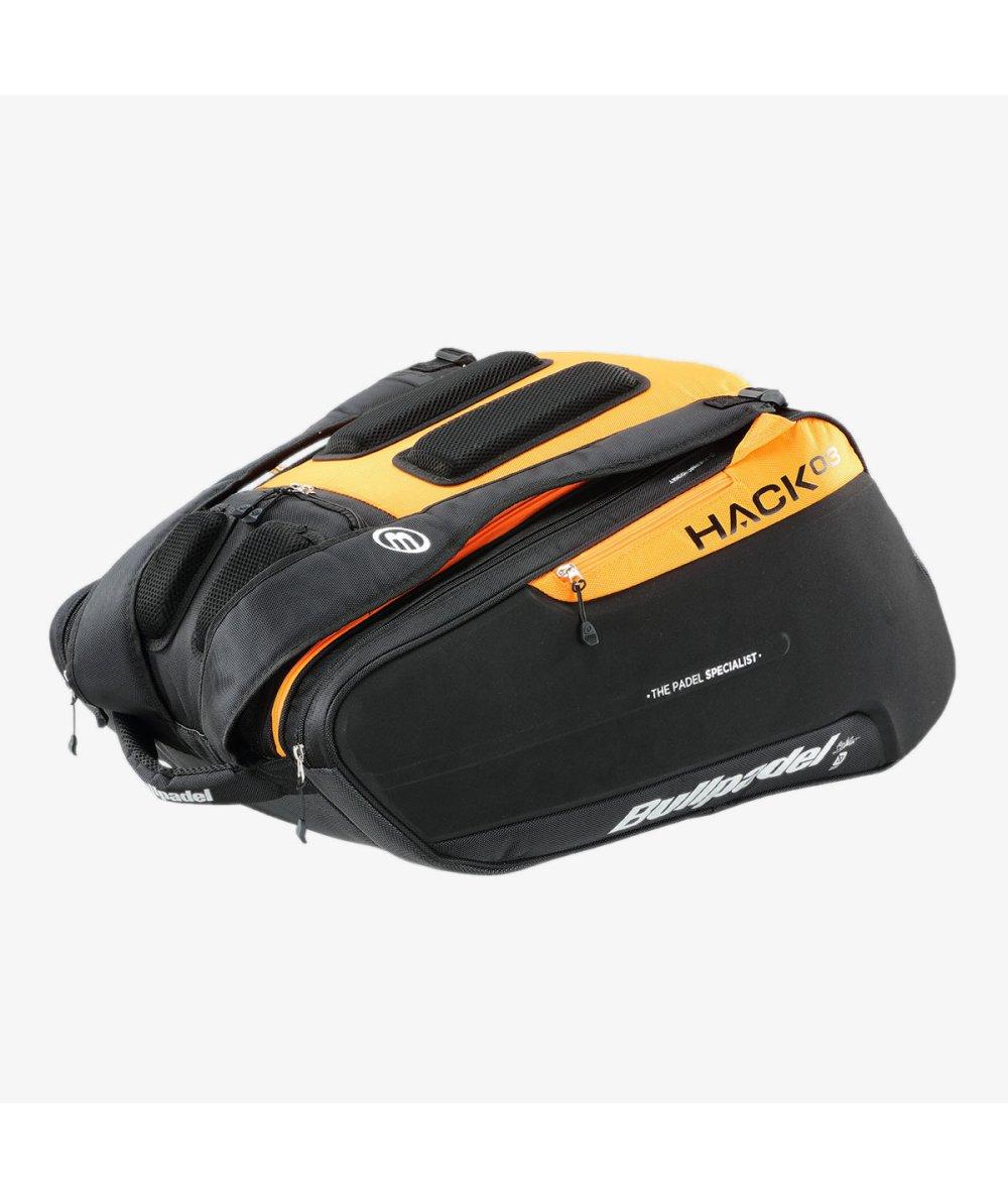 Bullpadel PALETERO BULLPADEL BPP-24012 HACK NARANJA Y NEGRO