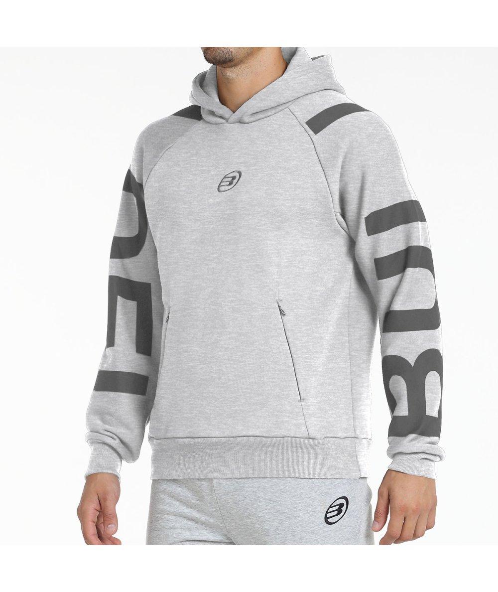 Bullpadel SUDADERA BULLPADEL BANDE GRIS MEDIO VIGORE