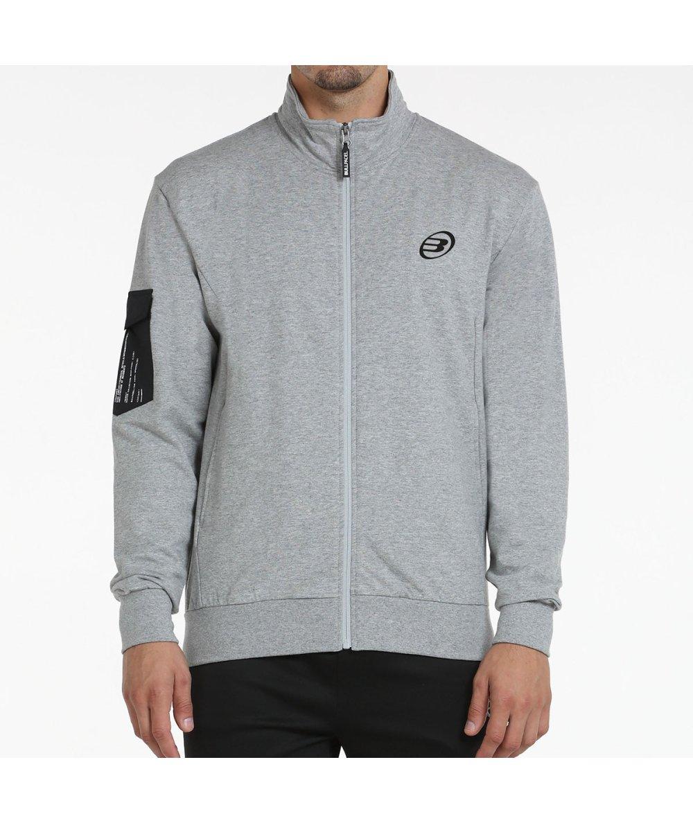 Bullpadel SUDADERA BULLPADEL BEADE GRIS MEDIO VIGORE