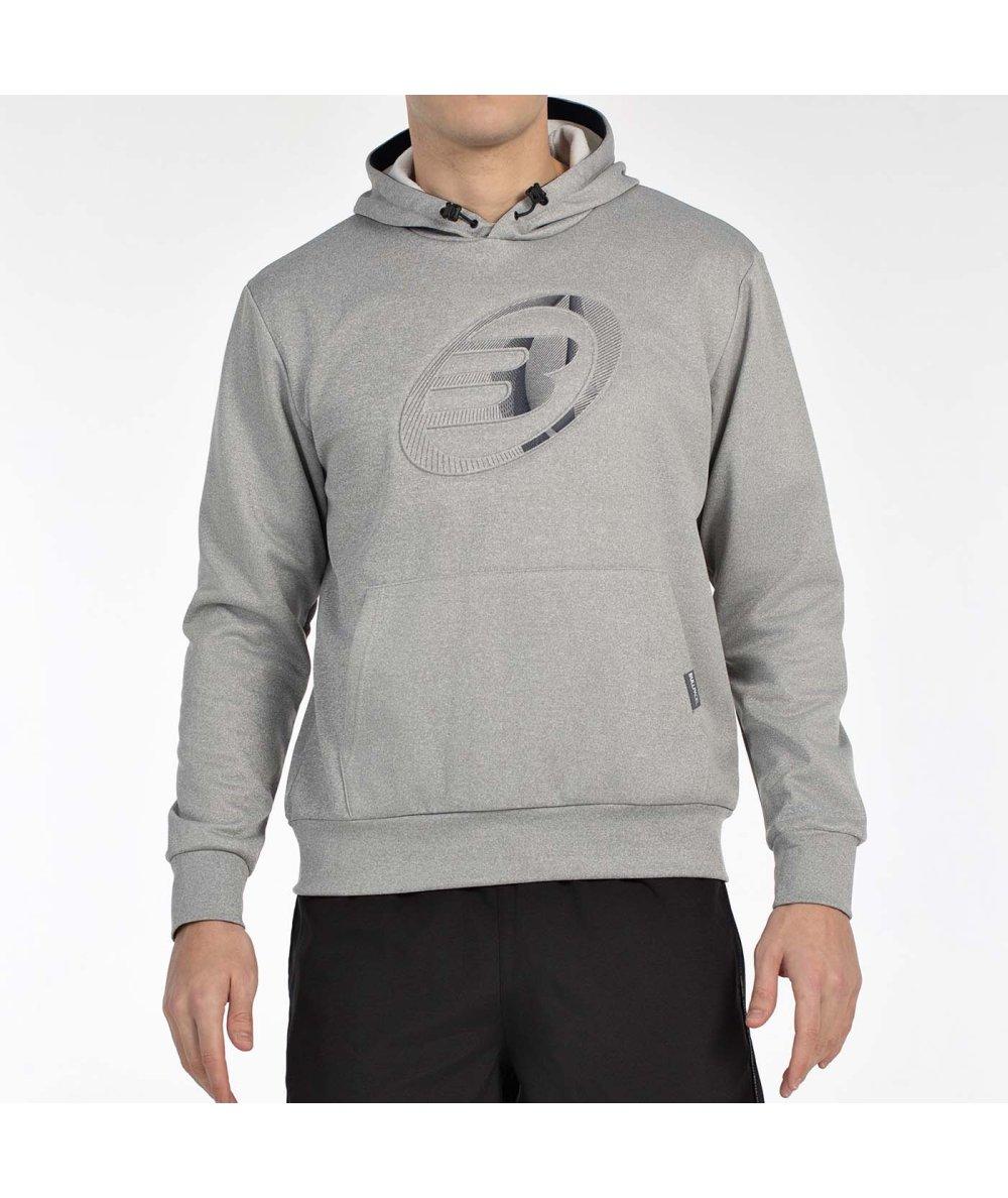 Bullpadel SUDADERA BULLPADEL GOMESE GRIS MEDIO VIGORE