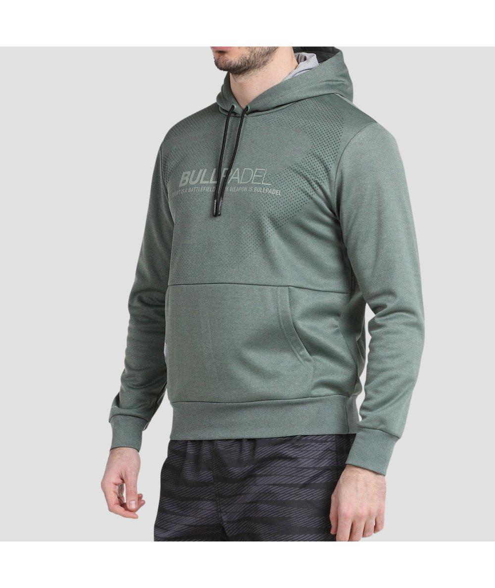 Bullpadel SUDADERA BULLPADEL GRELO VERDE OLIVA VIGORE