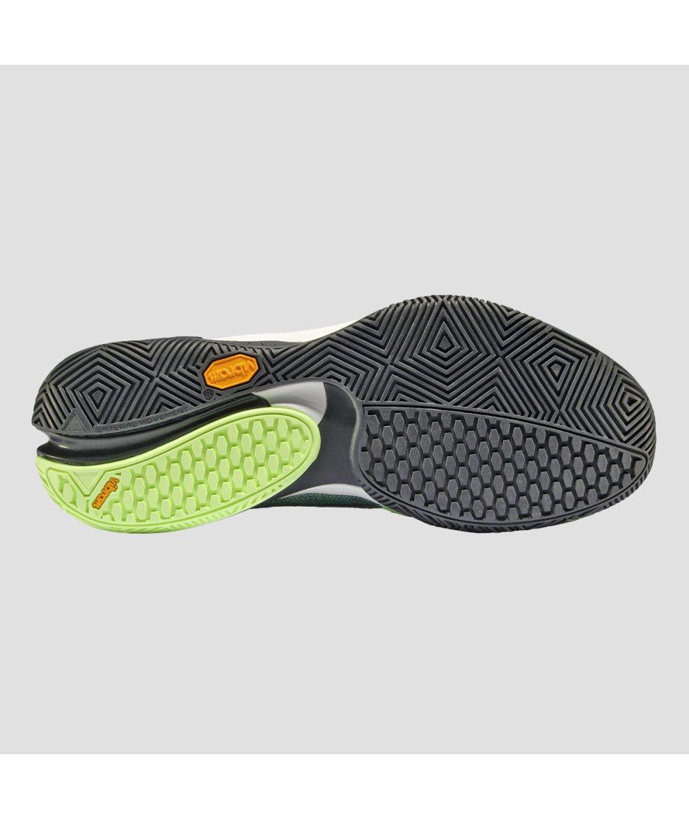 Bullpadel ZAPATILLA BULLPADEL HACK VIBRAM 24V AMARILLO AZUFRE FLUOR