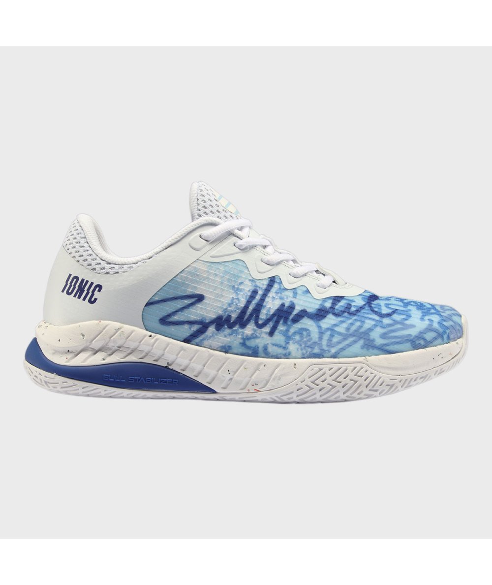 Bullpadel ZAPATILLA BULLPADEL IONIC W 24I BLANCO/AZUL CELESTE