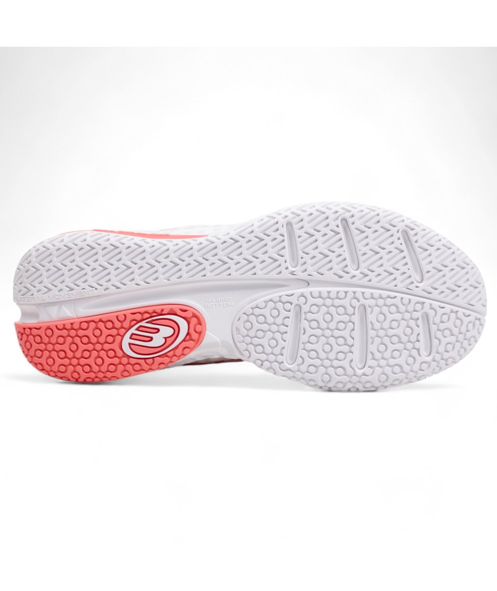Bullpadel ZAPATILLA BULLPADEL IONIC W 25V BLANCO Y ROSA