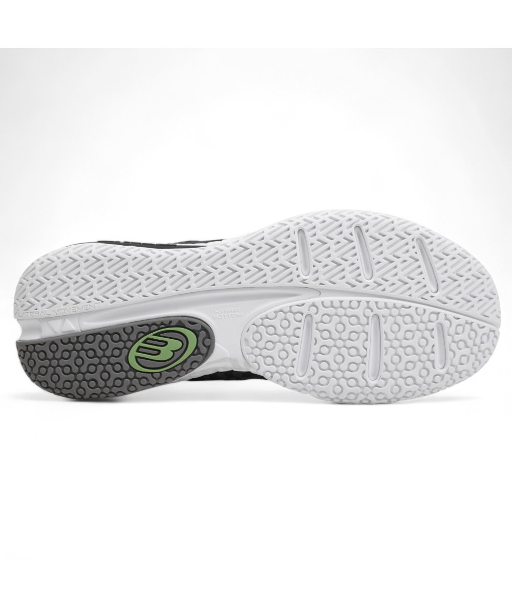 Bullpadel ZAPATILLA BULLPADEL IONIC W 25V NEGRO Y VERDE