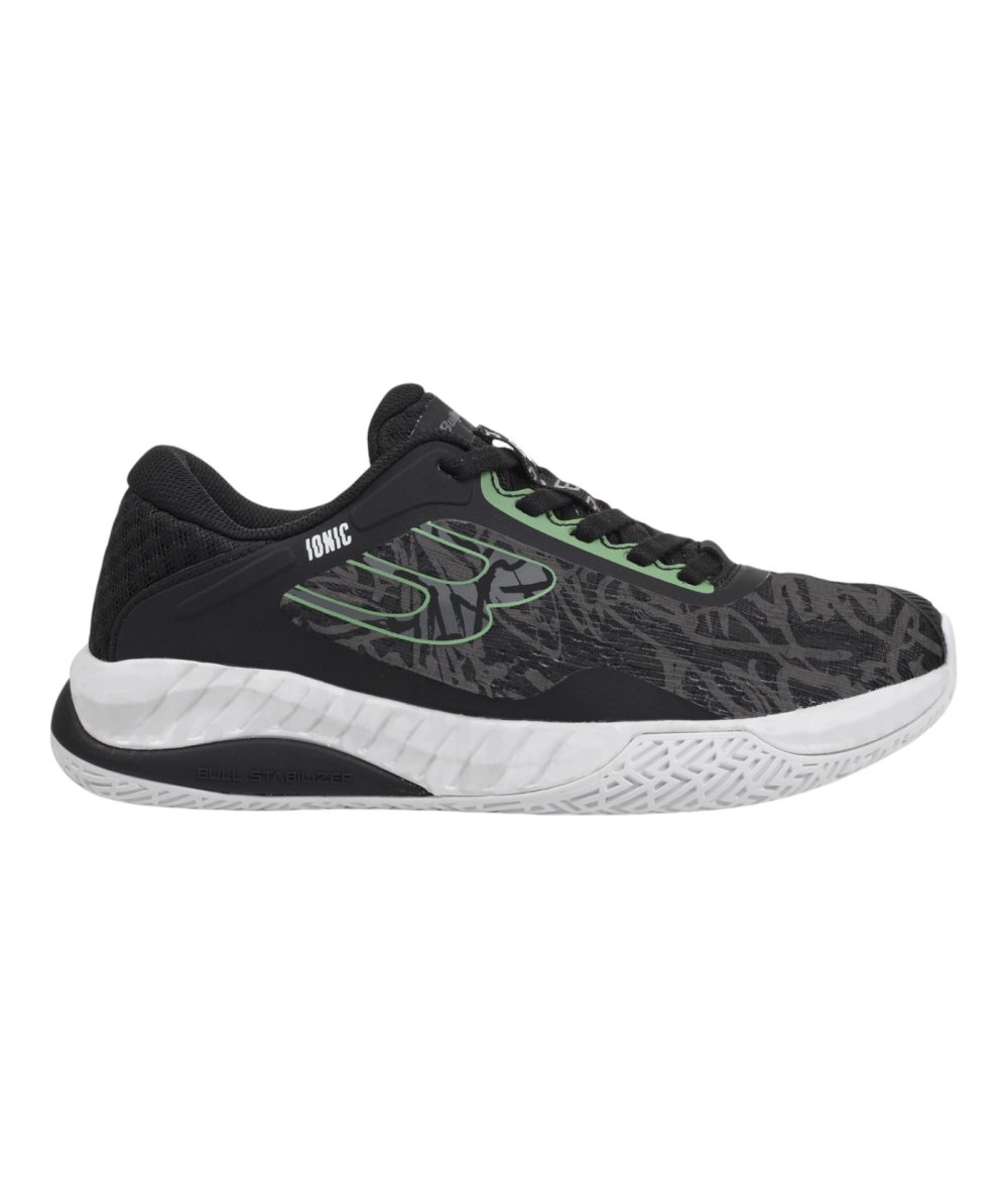 Bullpadel ZAPATILLA BULLPADEL IONIC W 25V NEGRO Y VERDE