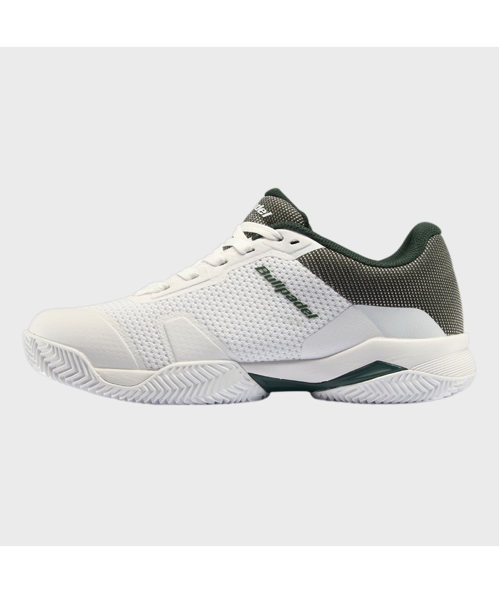Bullpadel ZAPATILLA BULLPADEL PERFORMANCE GRIP 24I BLANCO Y VERDE