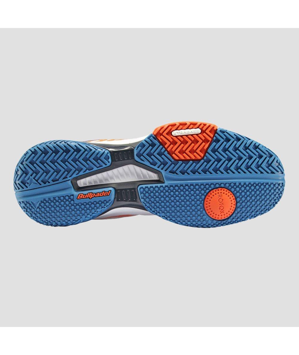 Bullpadel ZAPATILLA BULLPADEL PERFORMANCE HYBRID 24V BLANCO/AZUL MARINO