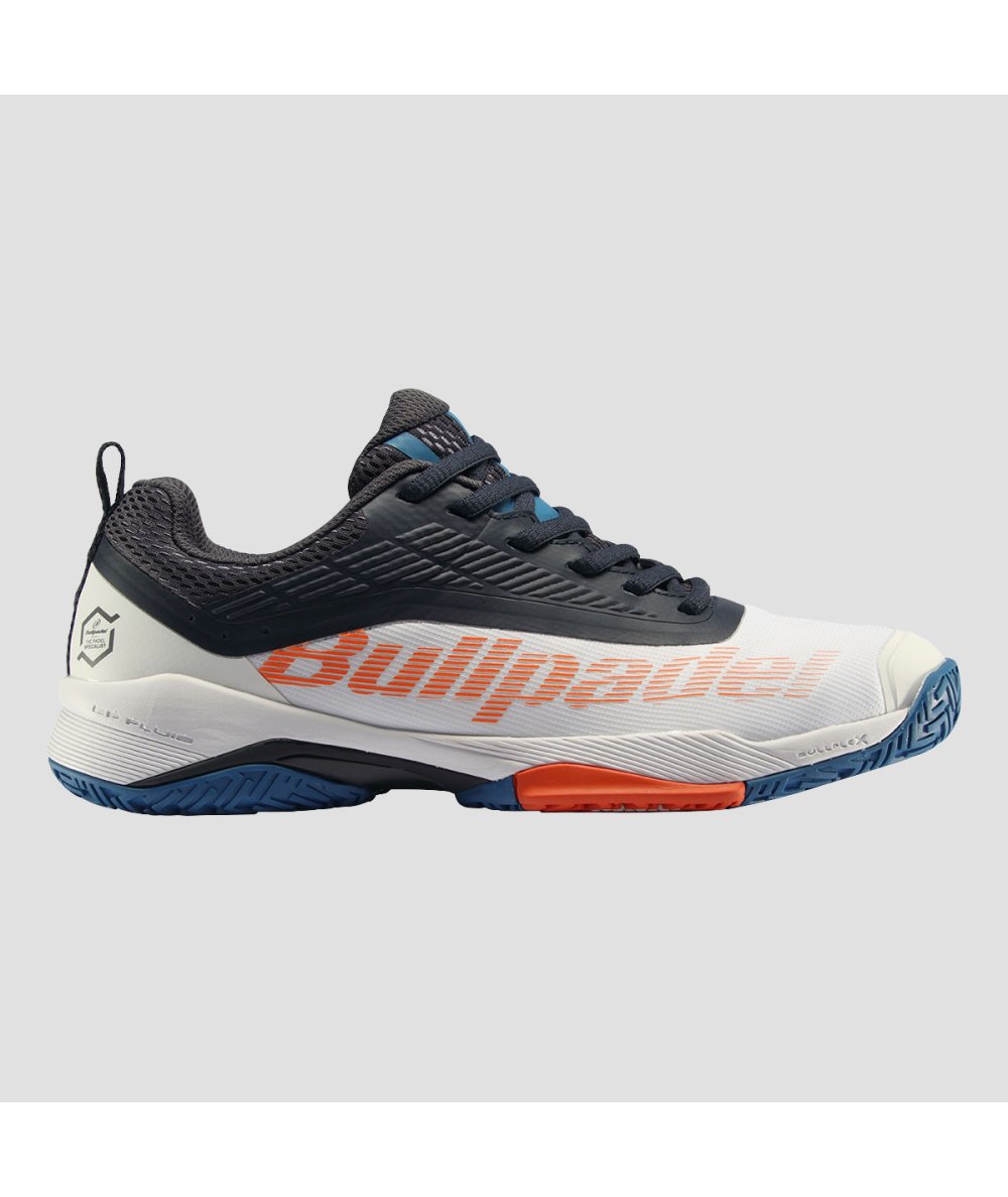 Bullpadel ZAPATILLA BULLPADEL PERFORMANCE HYBRID 24V BLANCO/AZUL MARINO