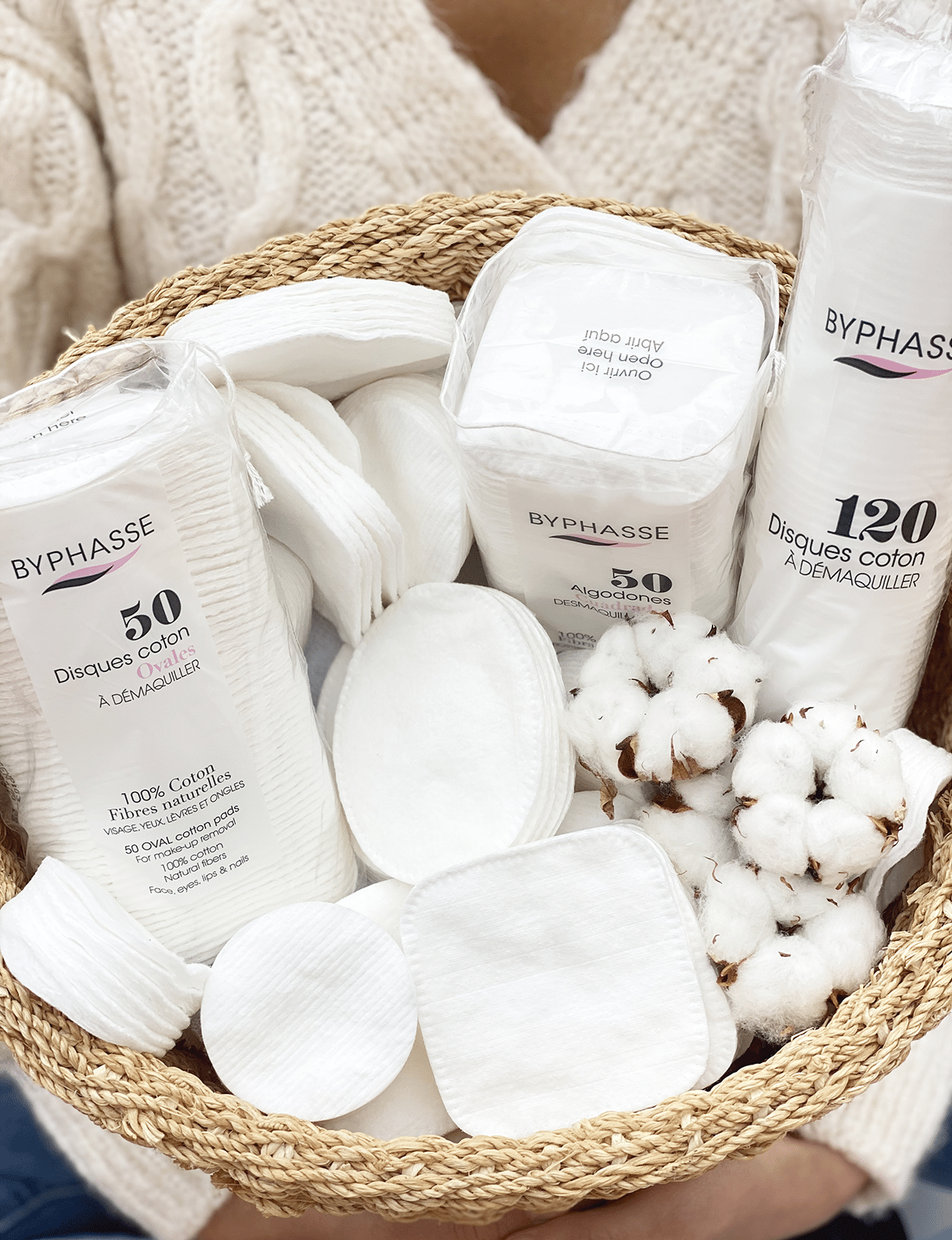 Byphasse 120 COTTON PADS