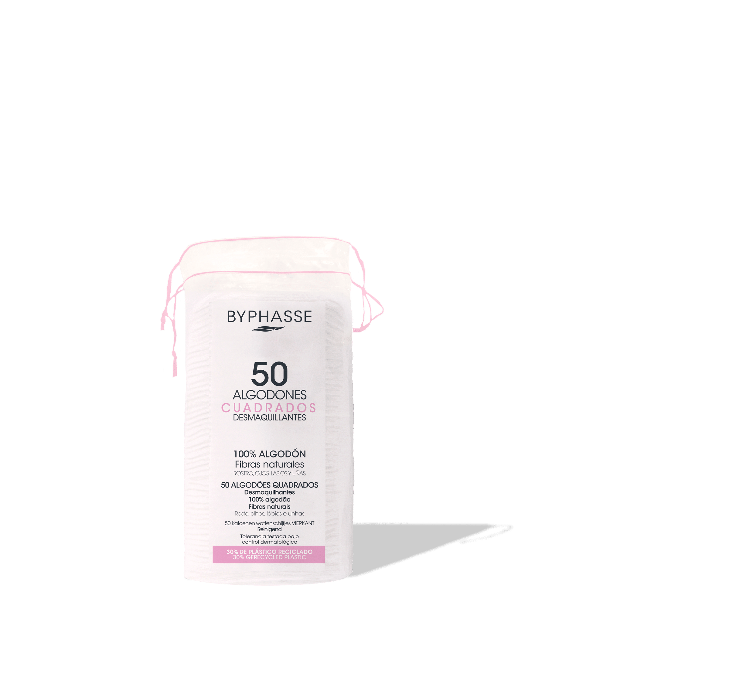 Byphasse 50 SQUARE COTTON PADS