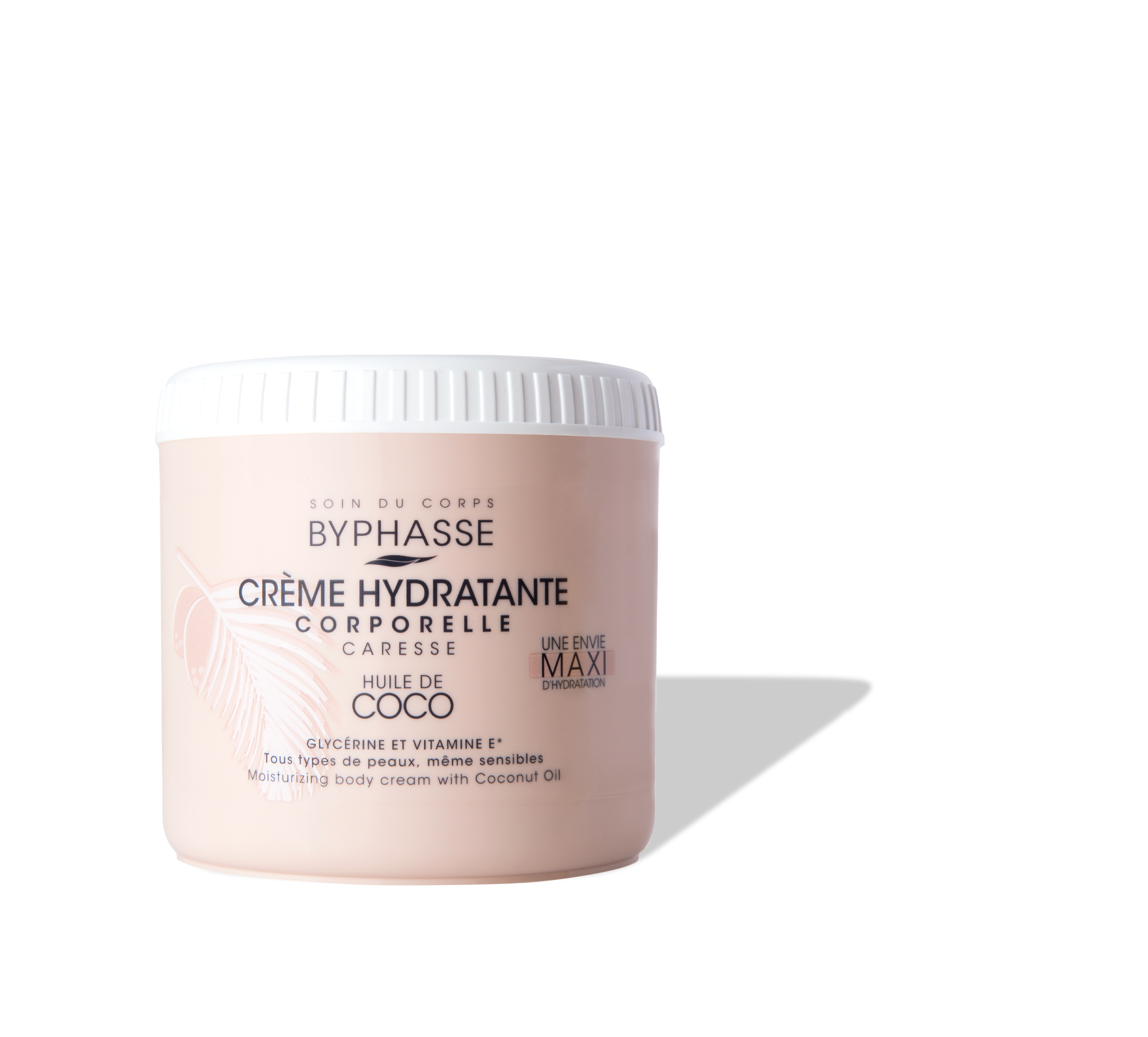 Byphasse CARESSE MOISTURIZING BODY CREAM 500ML