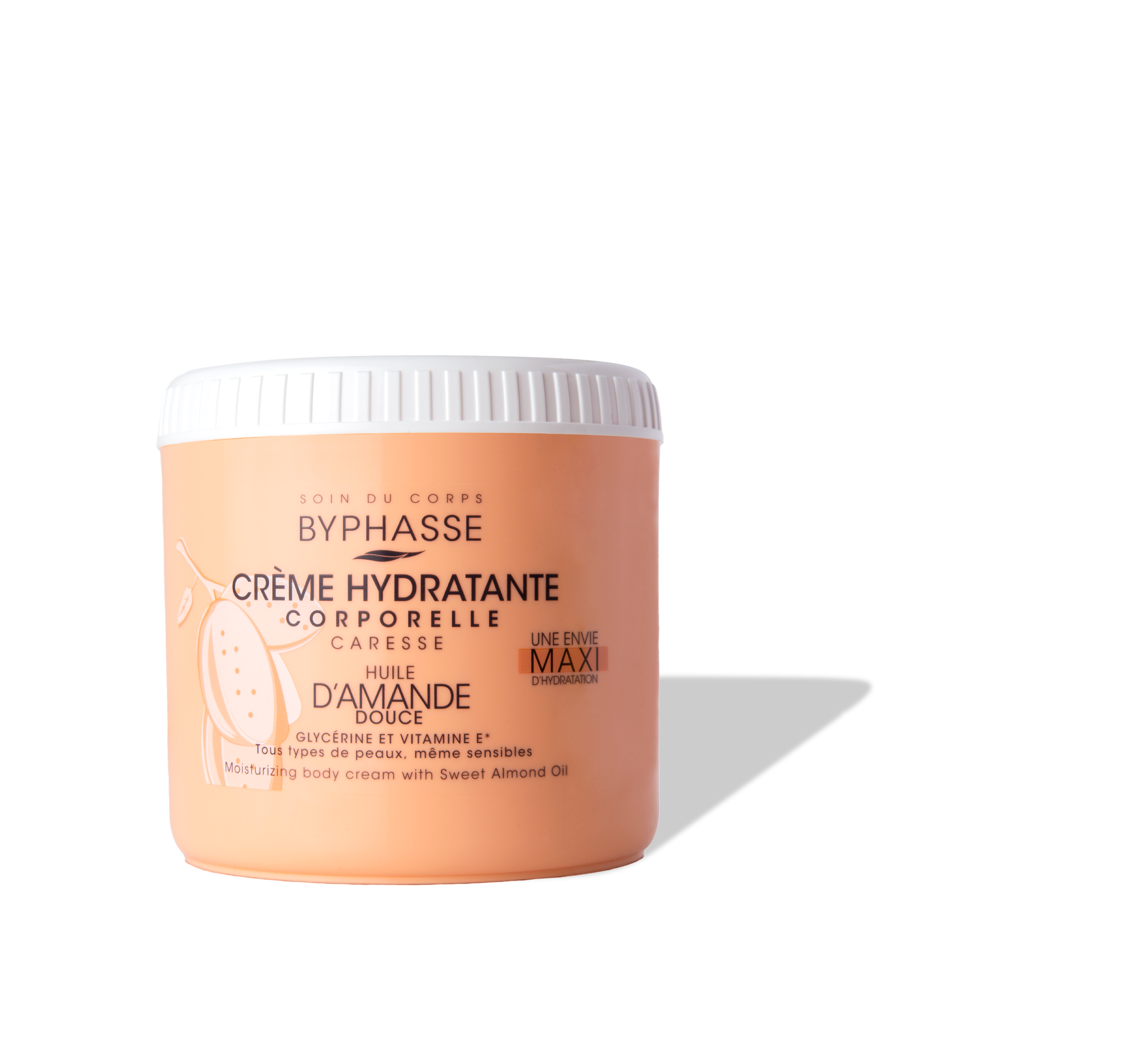 Byphasse CARESSE MOISTURIZING BODY CREAM 500ML