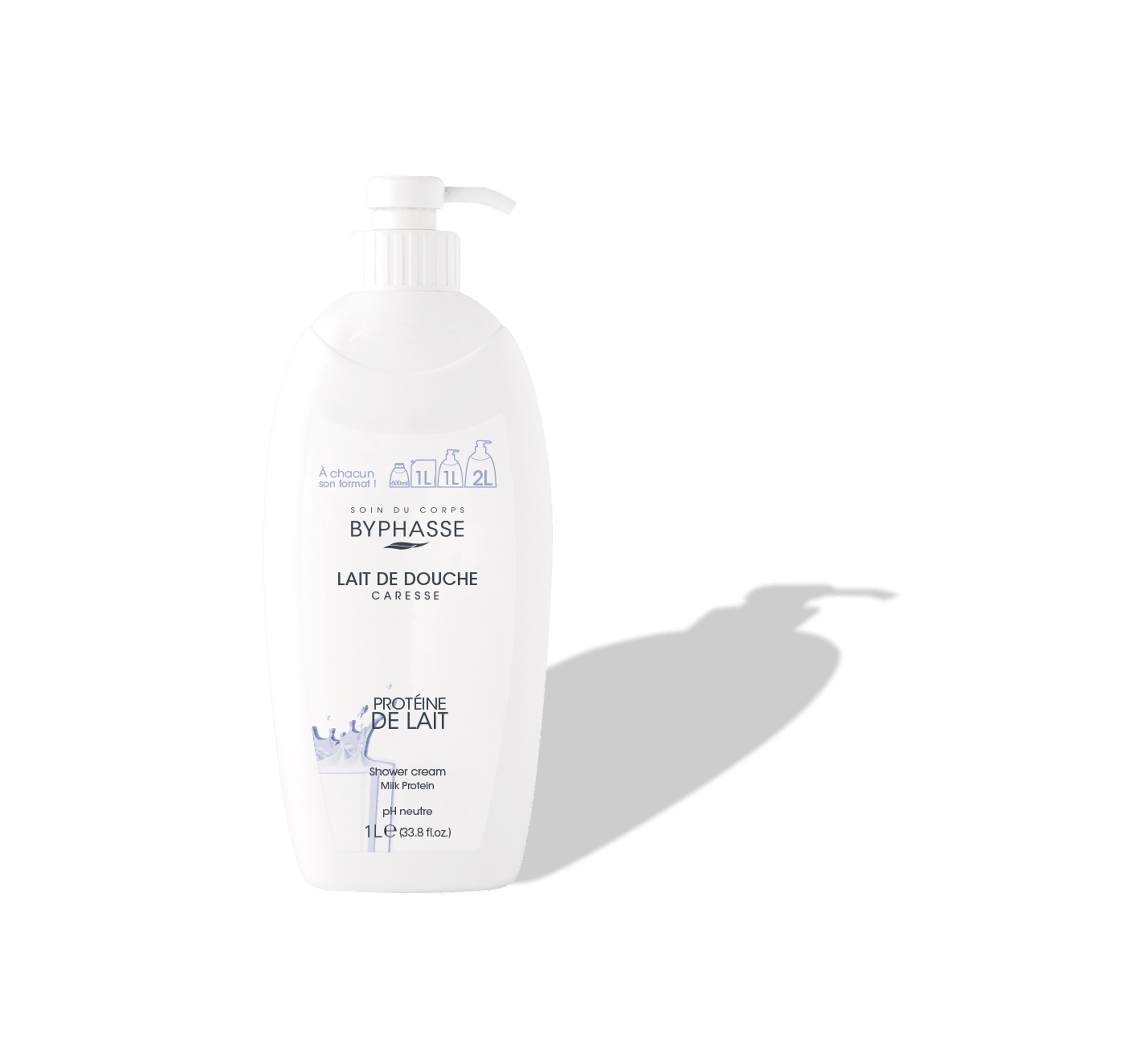 Byphasse CARESSE SHOWER CREAM 1L