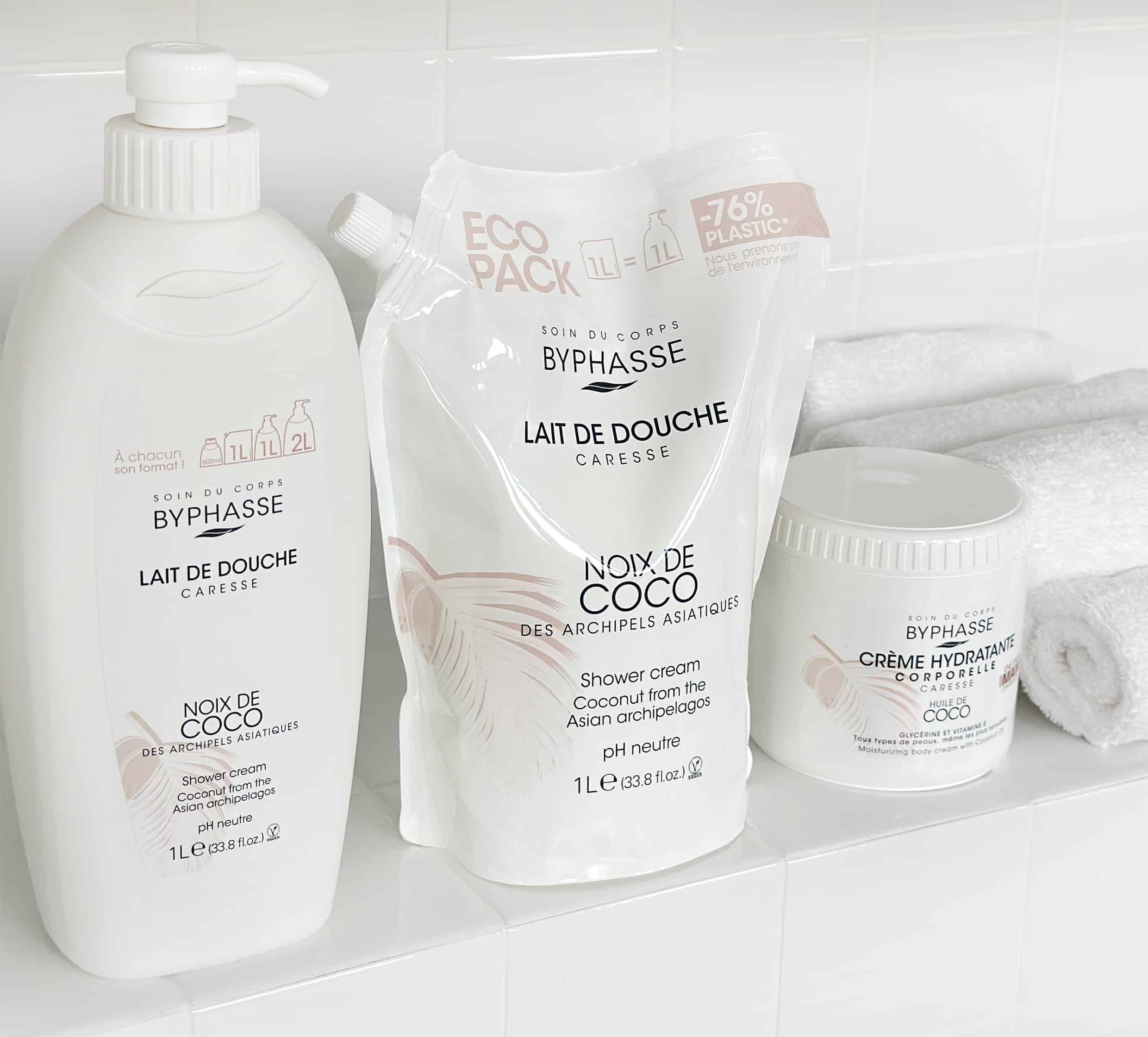 Byphasse CARESSE SHOWER CREAM 1L