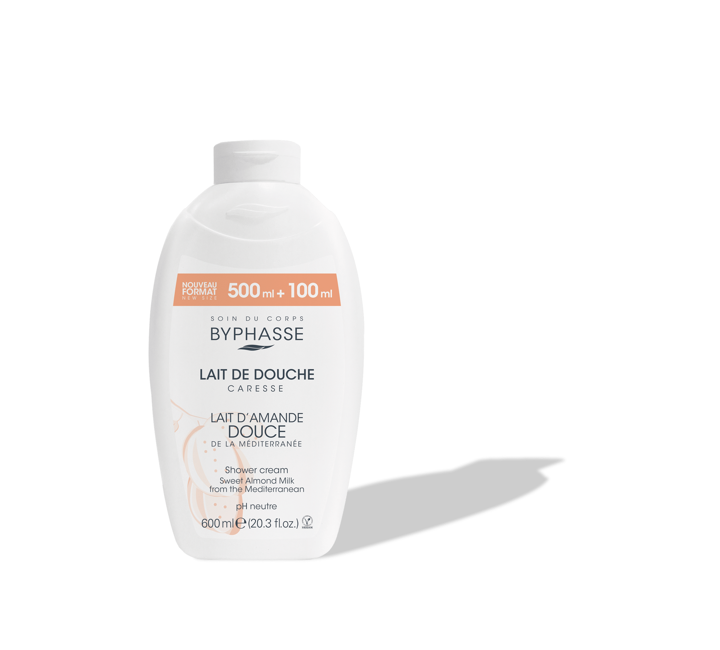 Byphasse CARESSE SHOWER CREAM 600ML