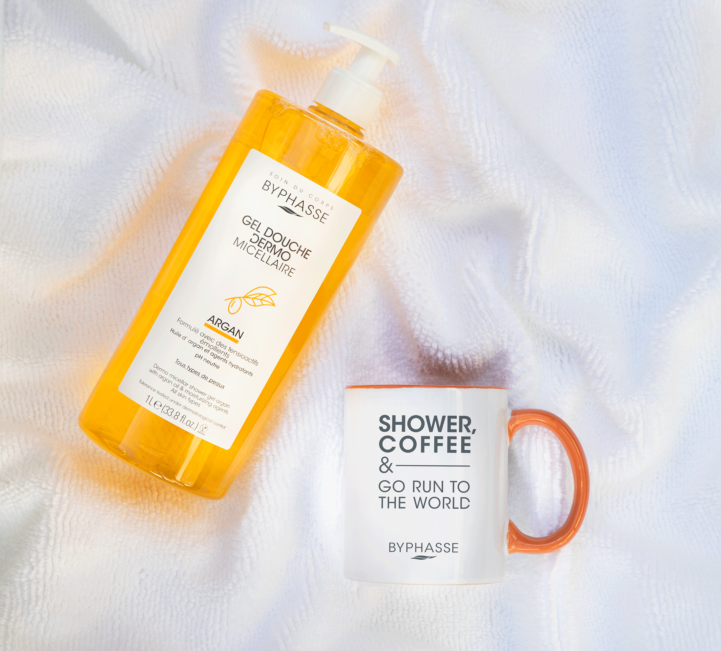 Byphasse DERMO MICELLAR SHOWER GEL ARGAN 1L