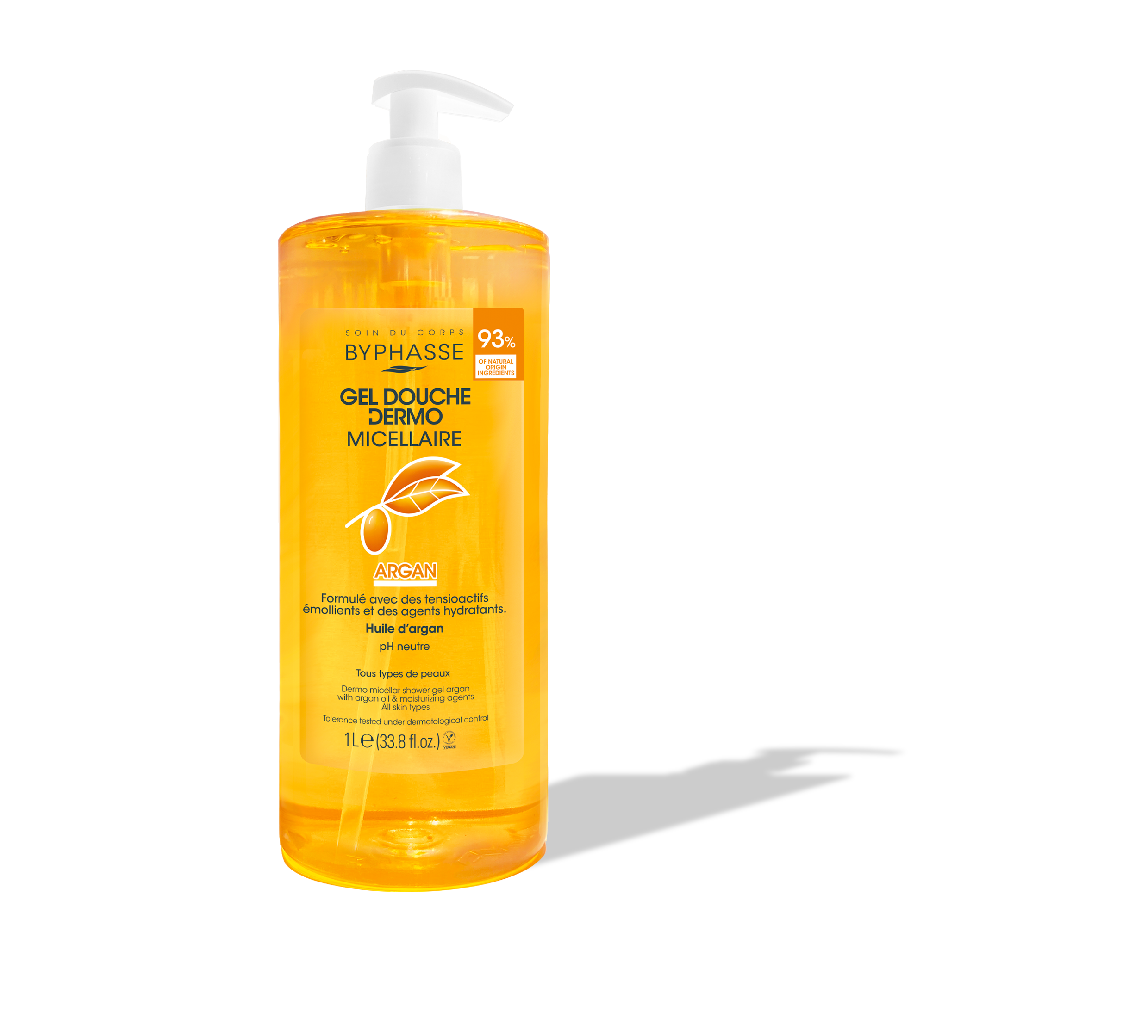 Byphasse DERMO MICELLAR SHOWER GEL ARGAN 1L