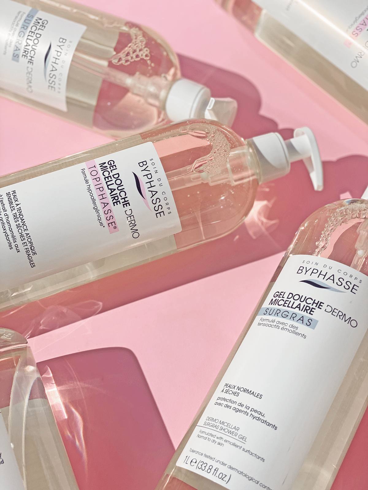 Byphasse DERMO MICELLAR SHOWER GEL TOPIPHASSE 1L