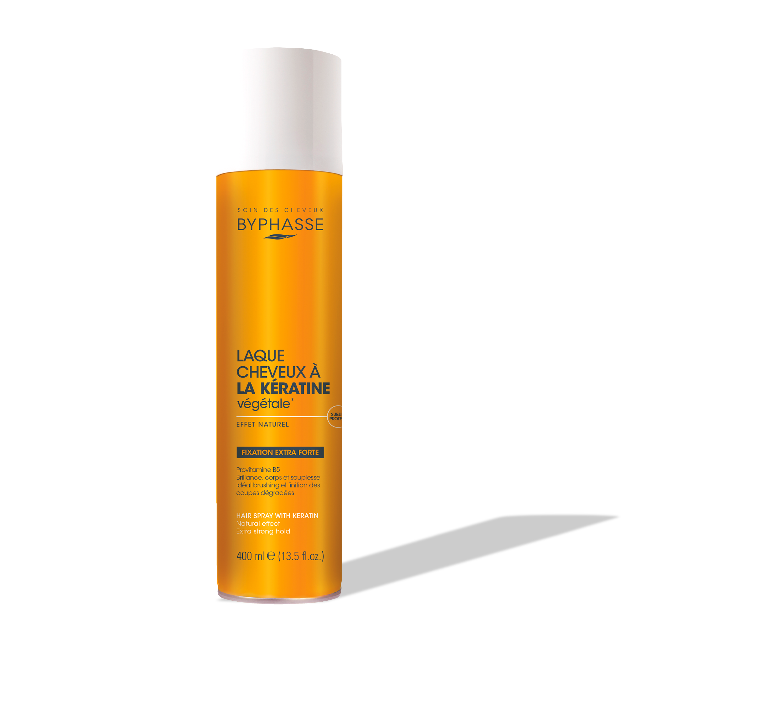 Byphasse HAIR SPRAY KERATIN NATURAL EFFECT 400ML