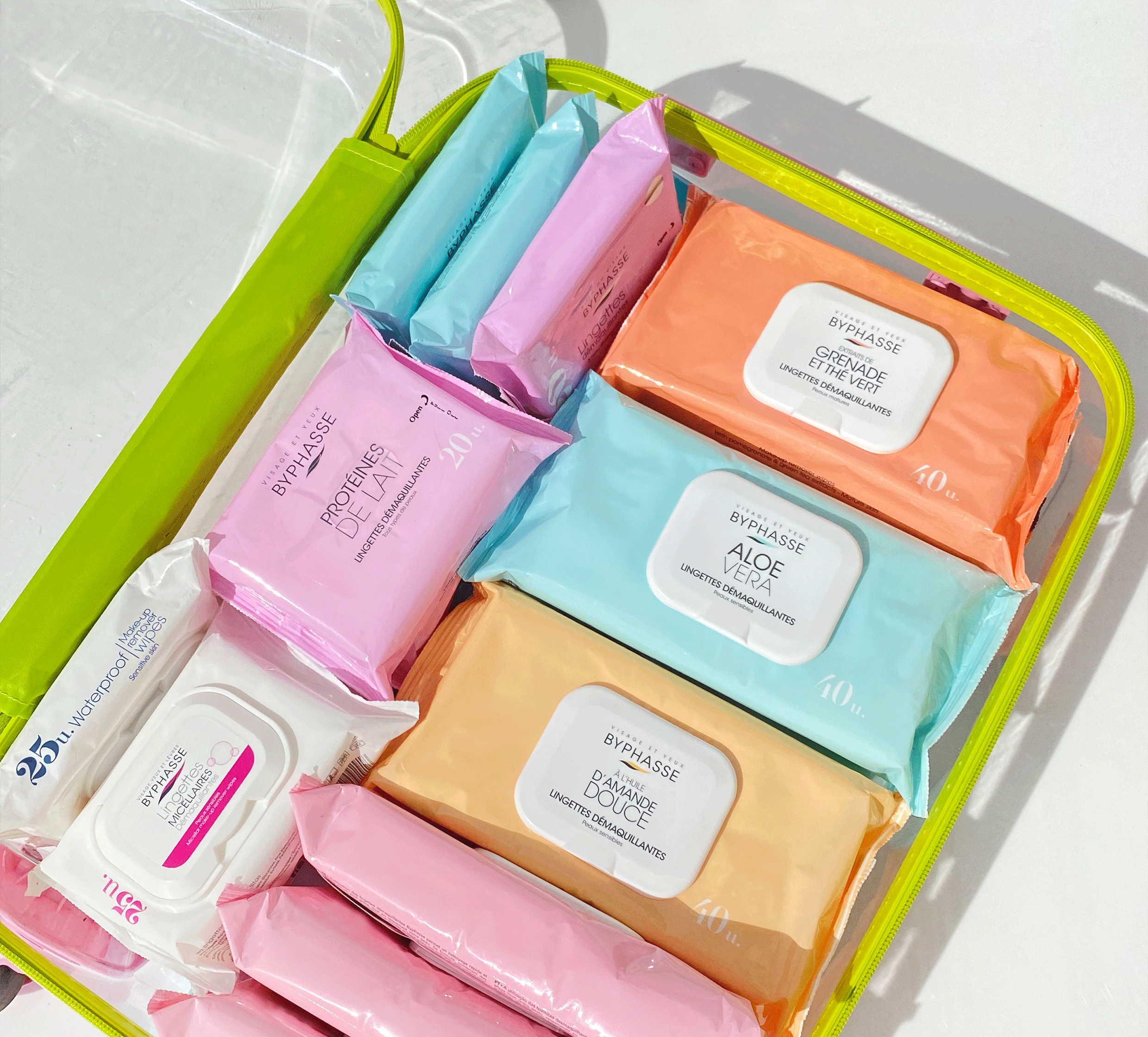 Byphasse MAKE UP REMOVER WIPES 40U