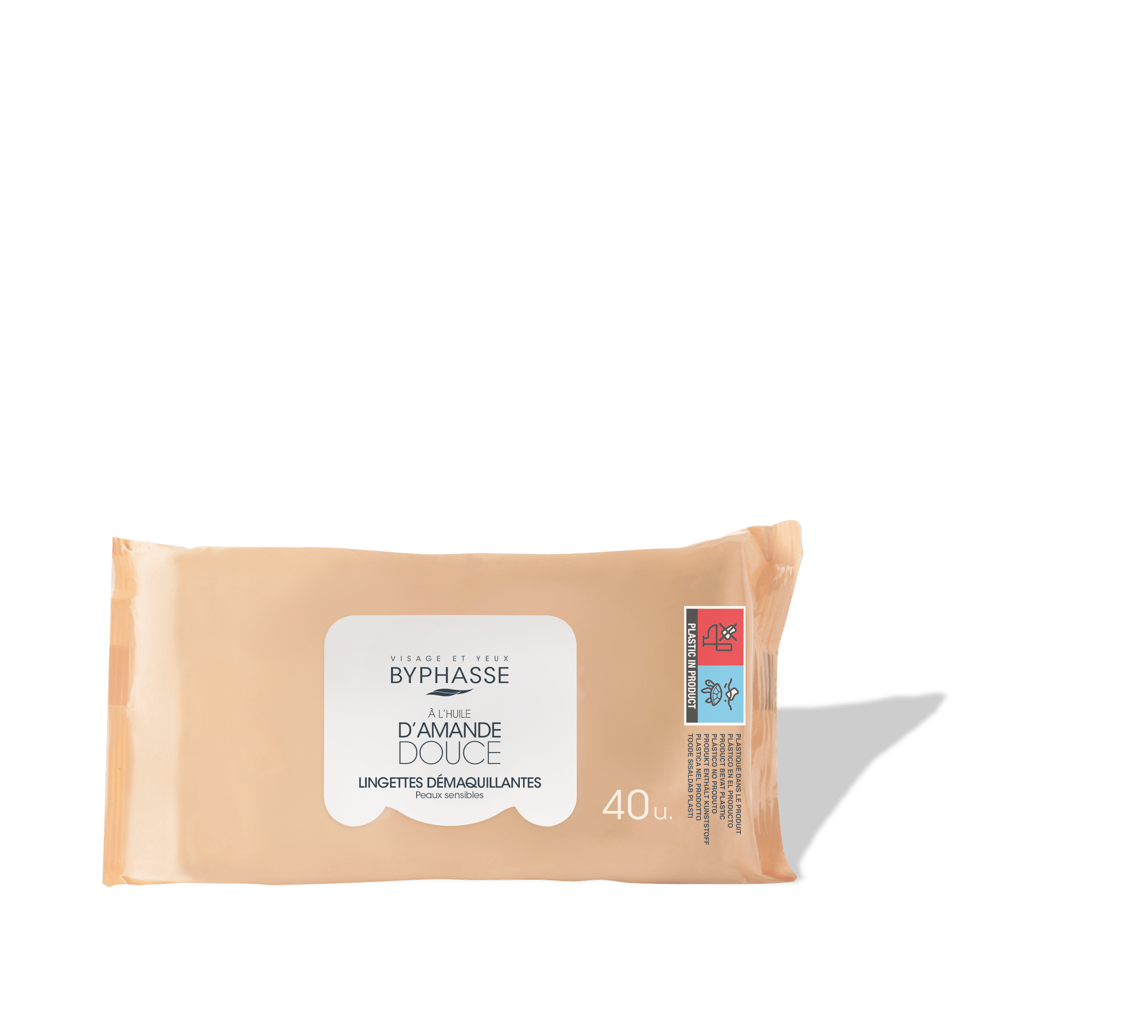 Byphasse MAKE UP REMOVER WIPES 40U