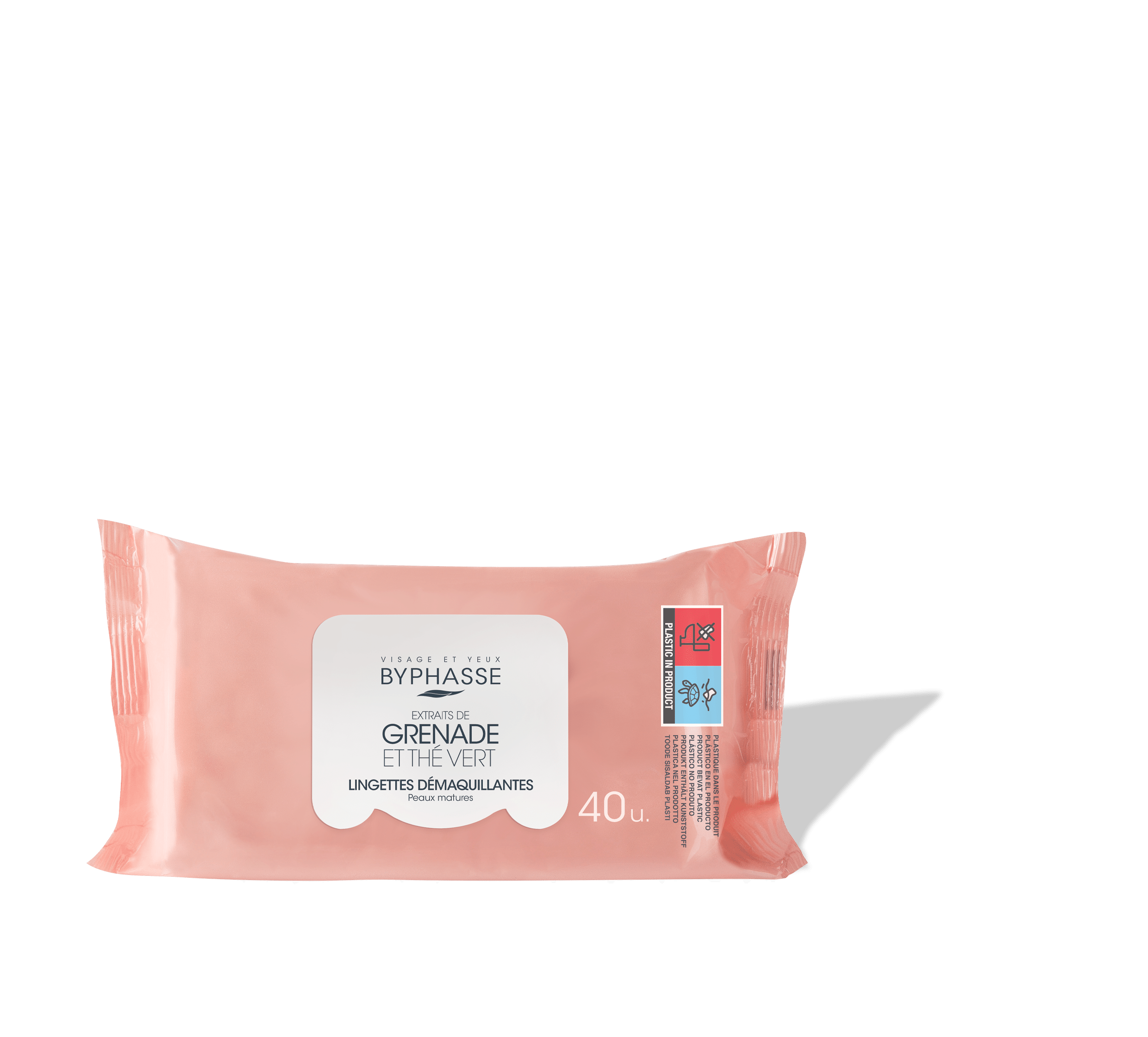 Byphasse MAKE UP REMOVER WIPES 40U