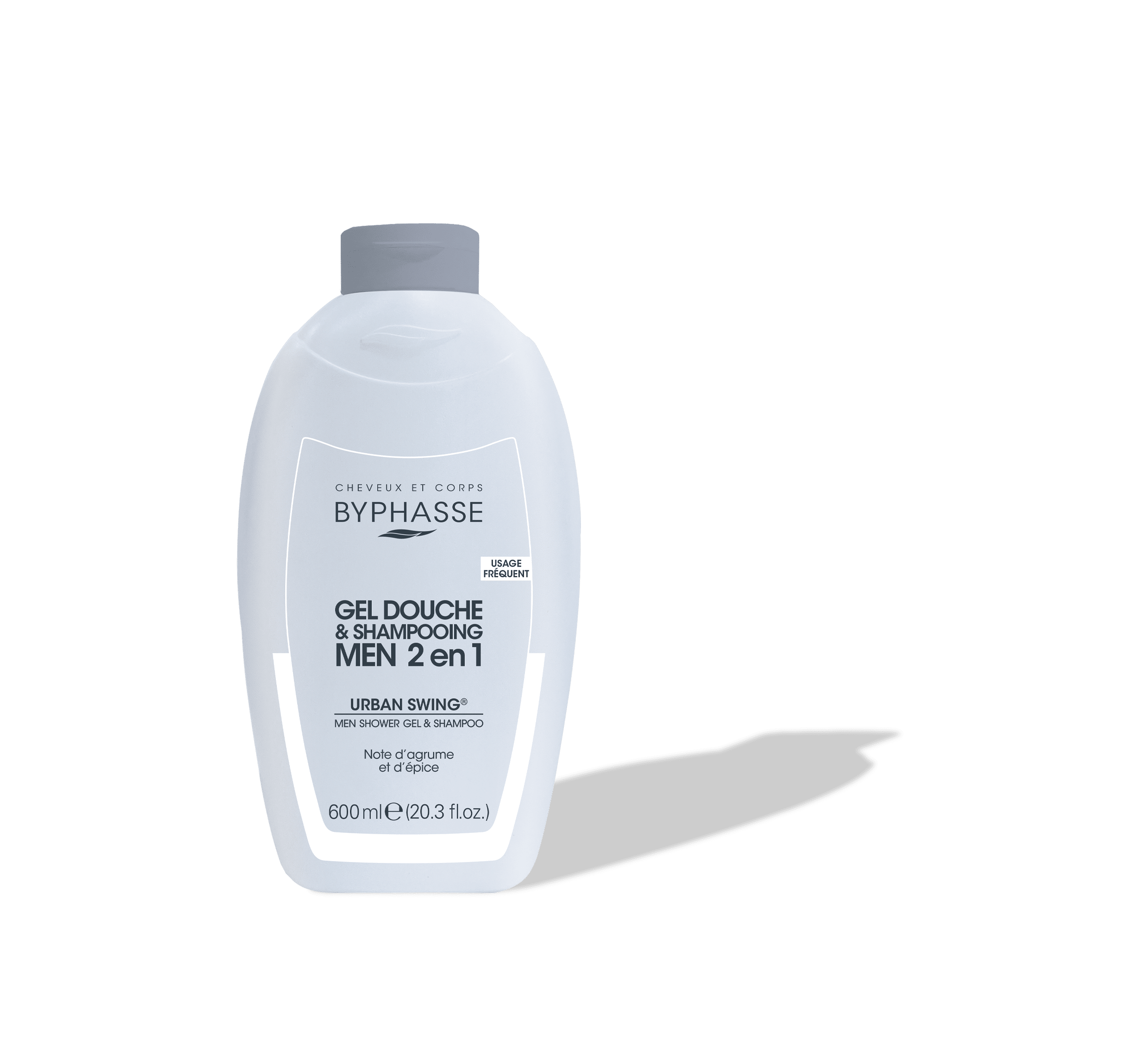 Byphasse MEN SHOWER GEL-SHAMPOO 2 IN 1 600ML