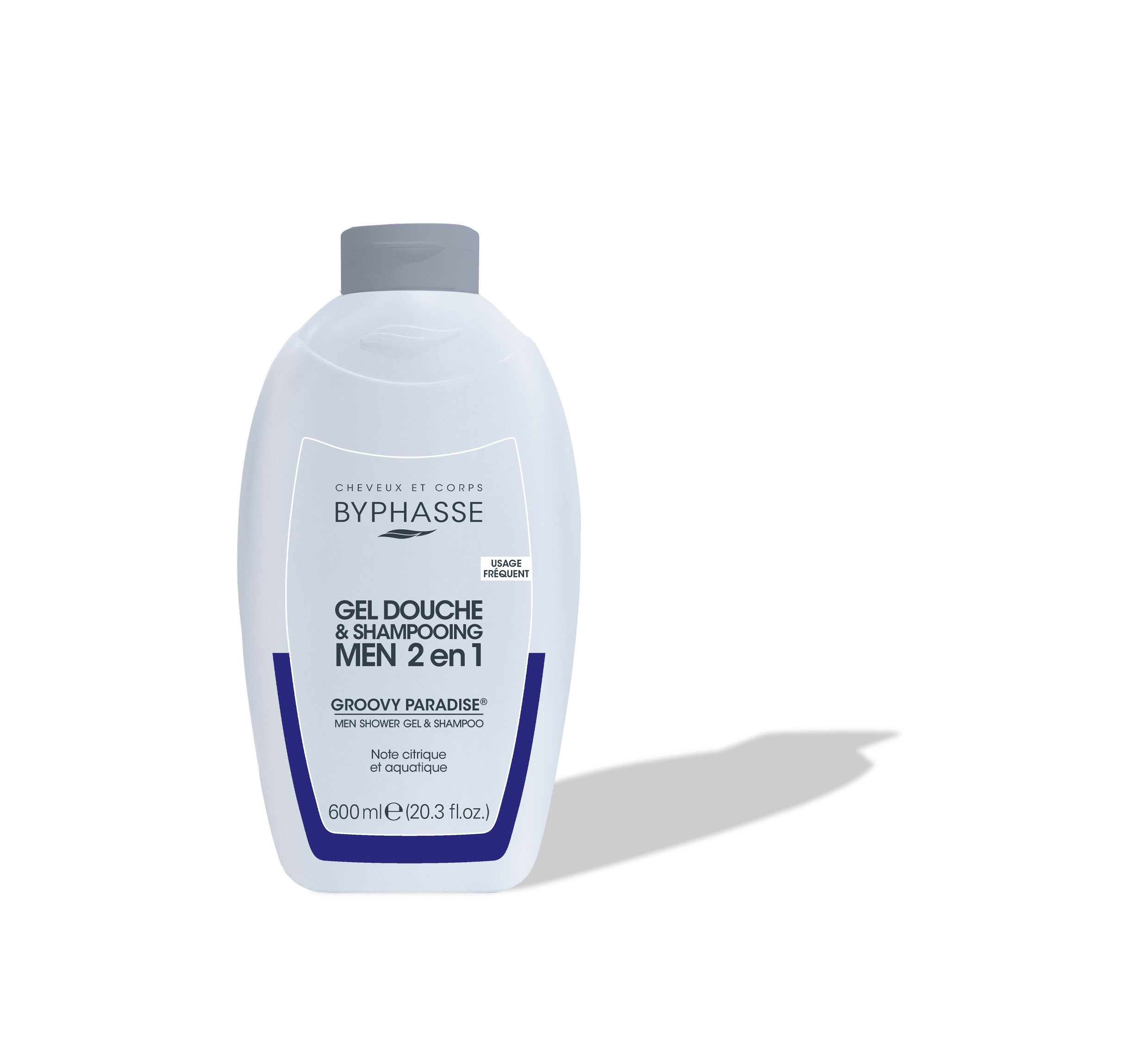 Byphasse MEN SHOWER GEL-SHAMPOO 2 IN 1 600ML