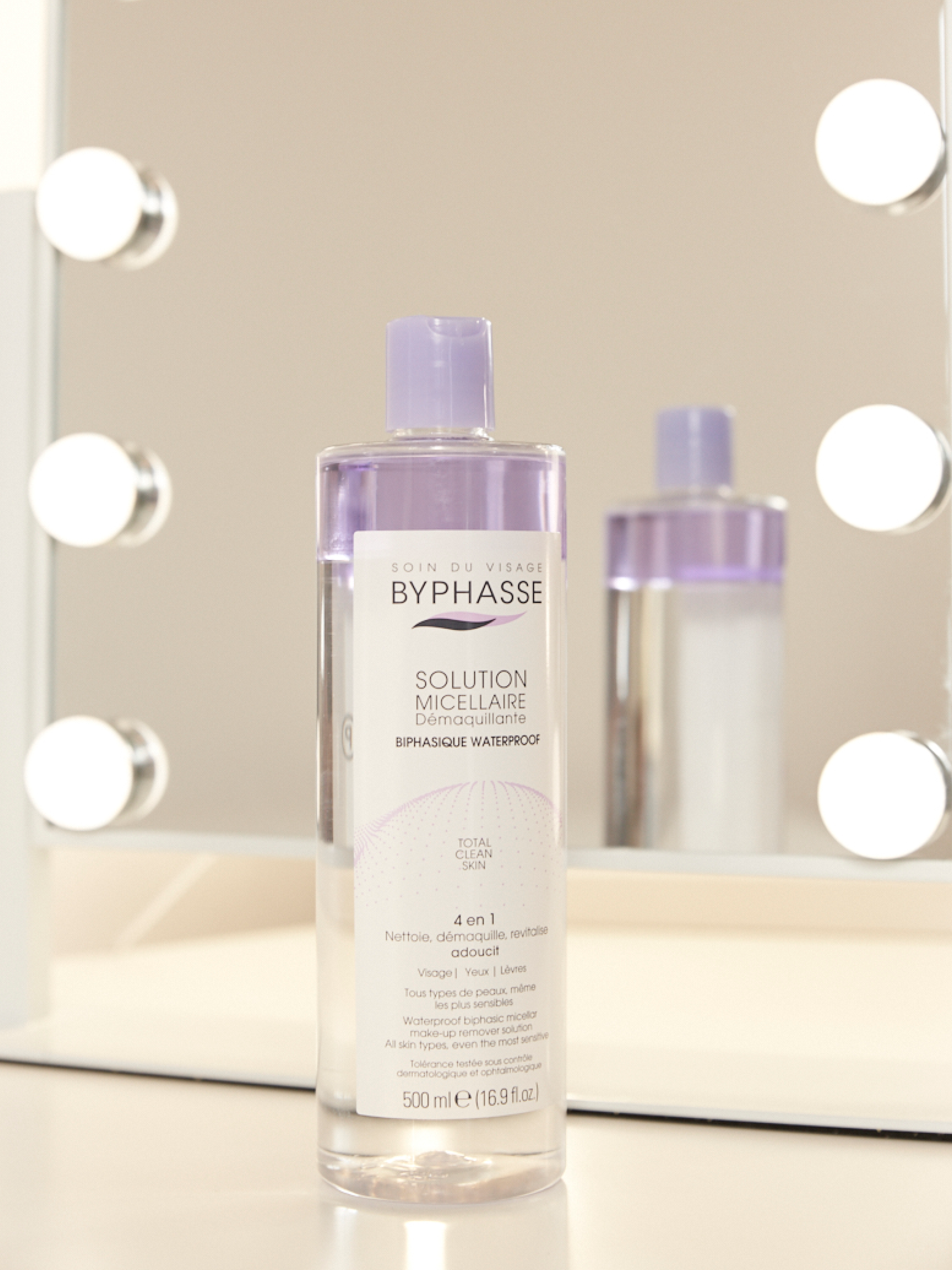 Byphasse MICELLAR MAKE-UP REMOVER SOLUTION 500ML