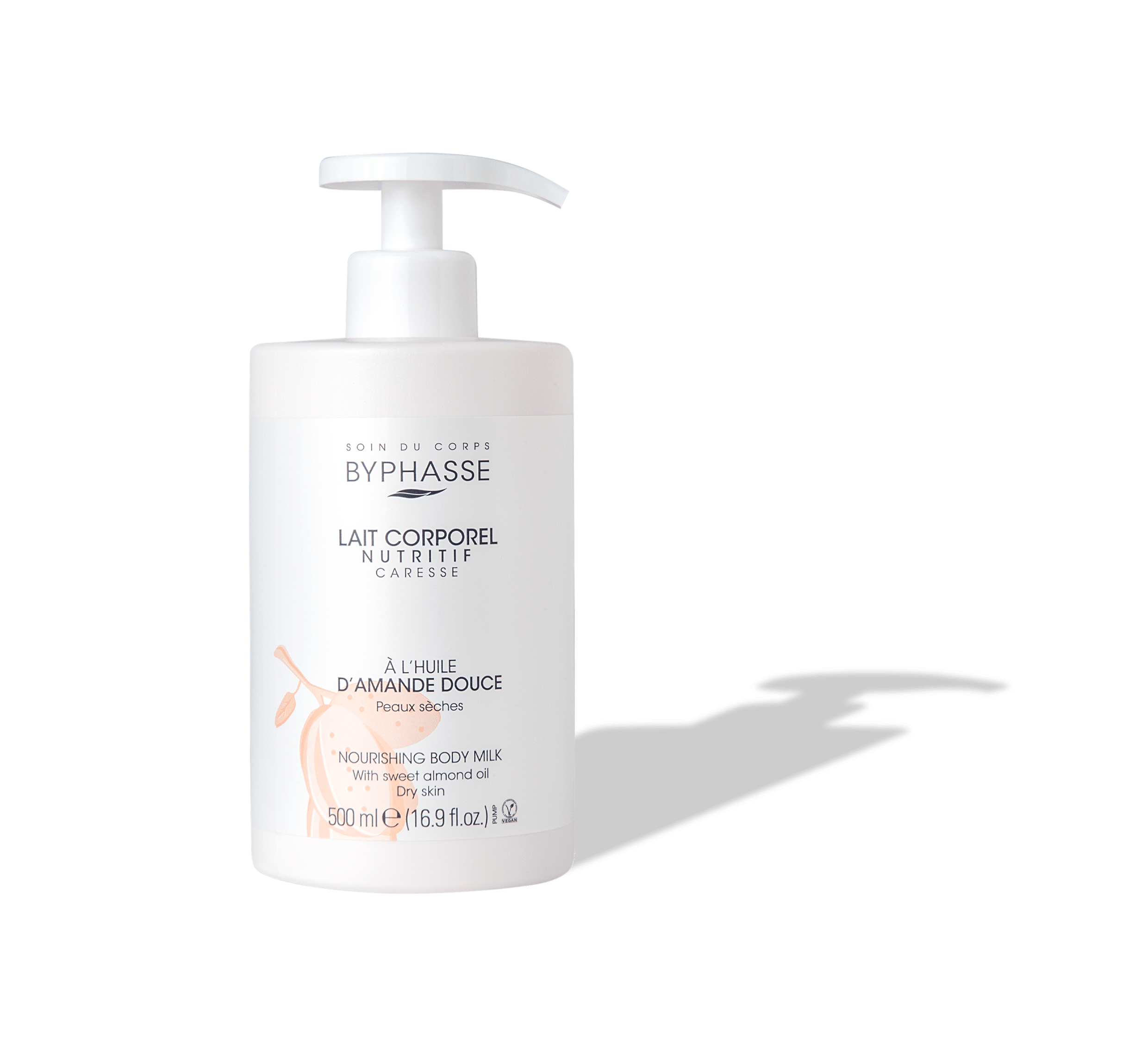 Byphasse NOURISHING BODY MILK 500ML (PUMP)