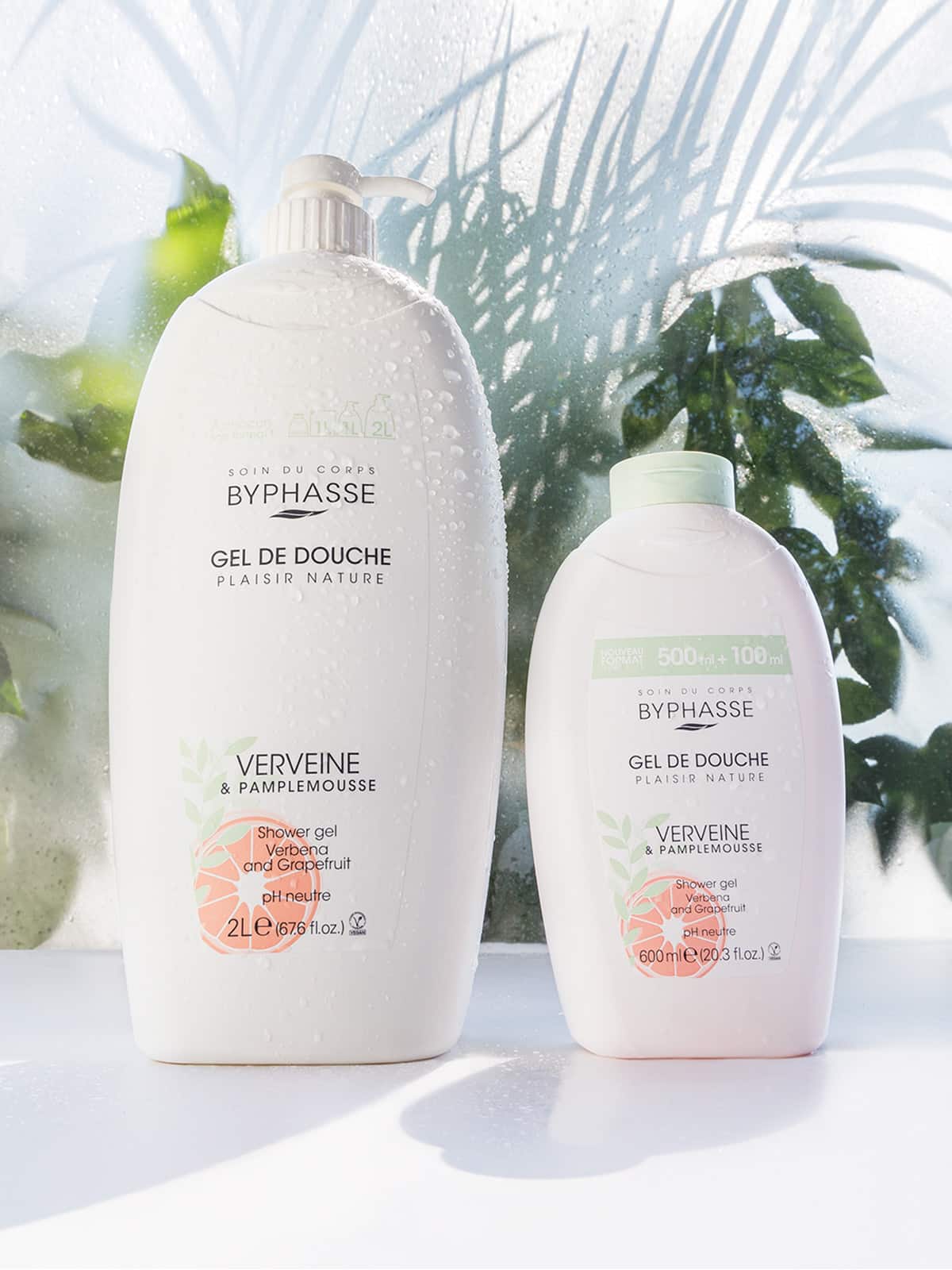 Byphasse PLAISIR NATURE SHOWER GEL 2L