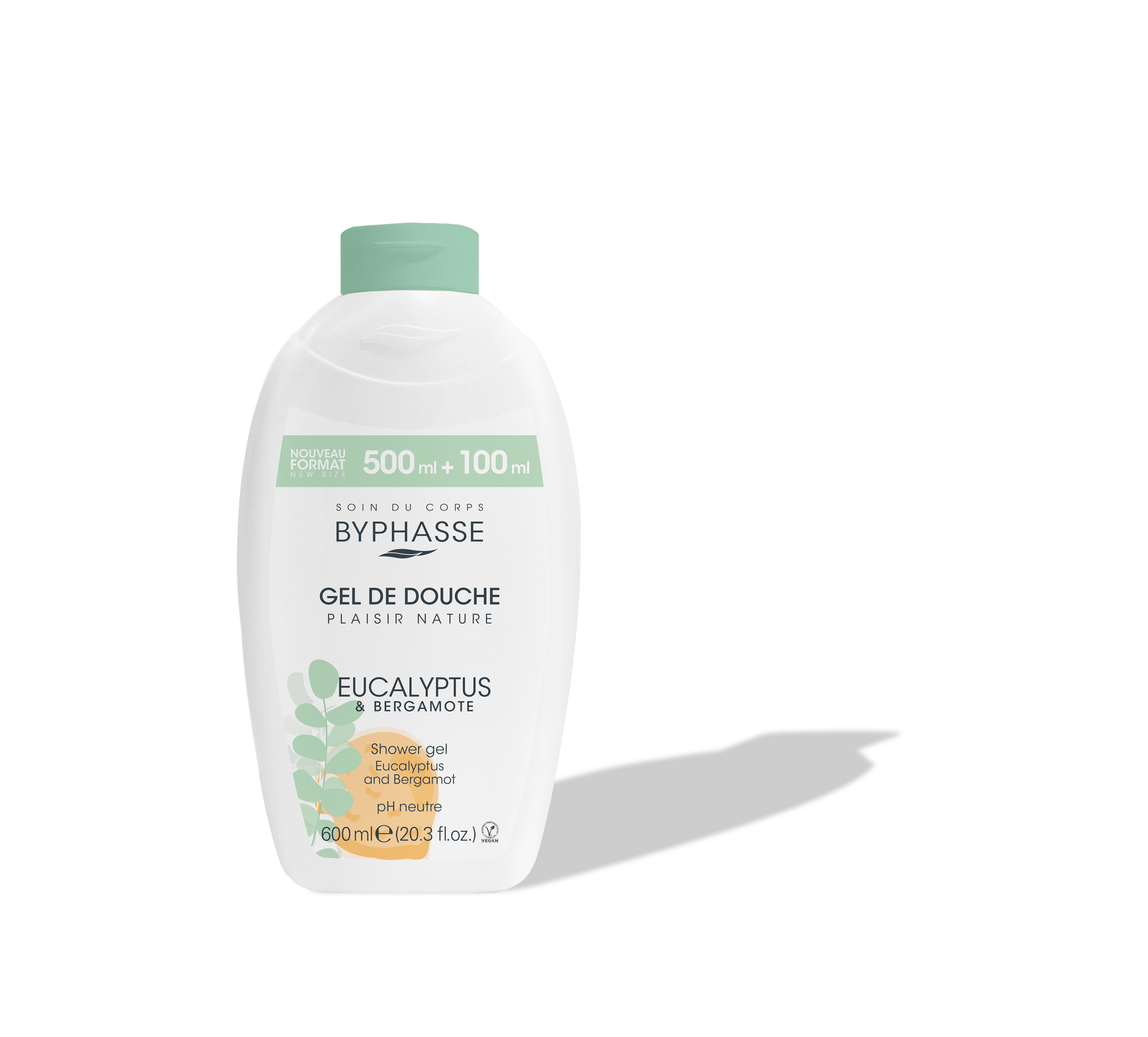 Byphasse PLAISIR NATURE SHOWER GEL 600ML