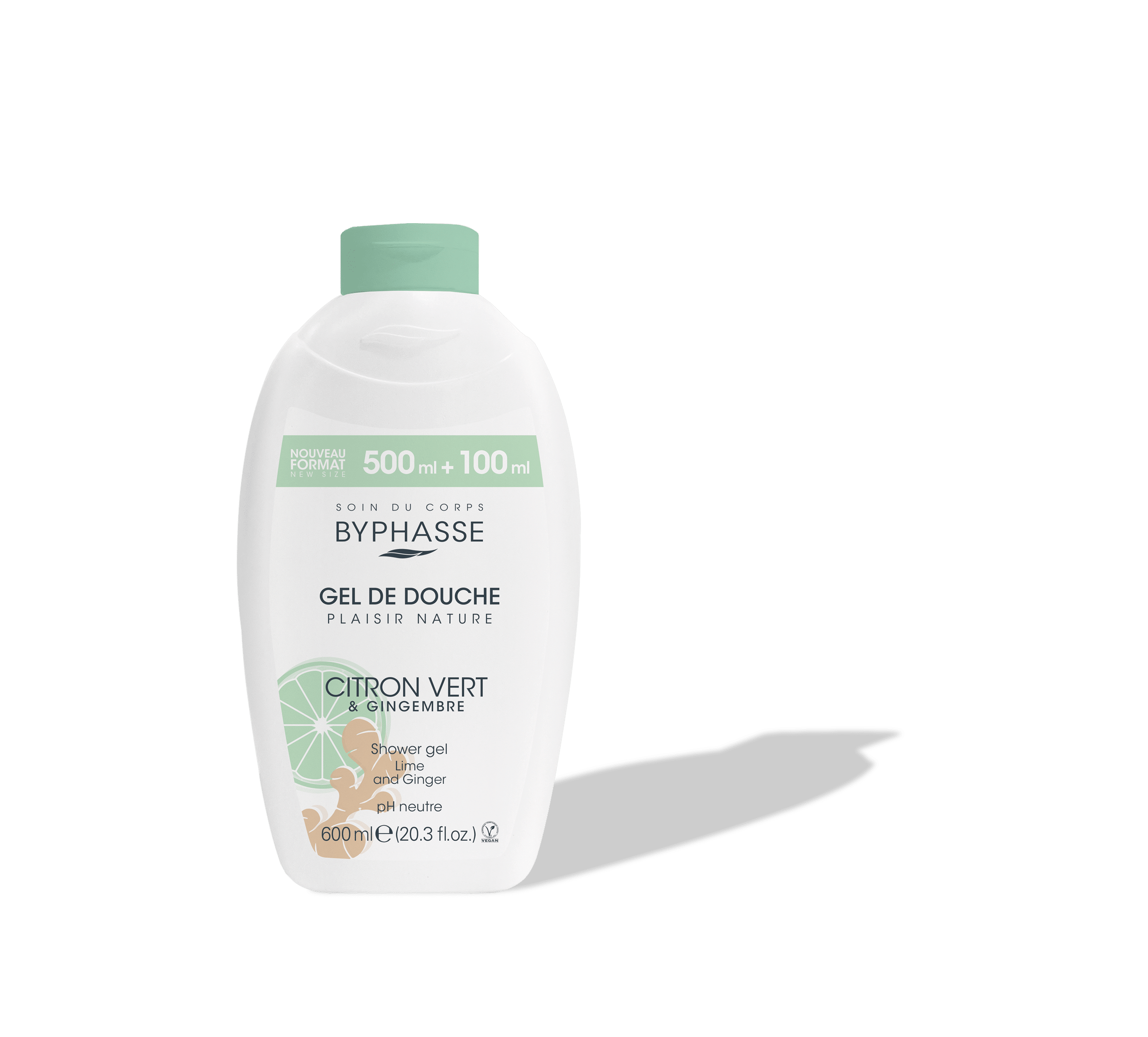 Byphasse PLAISIR NATURE SHOWER GEL 600ML