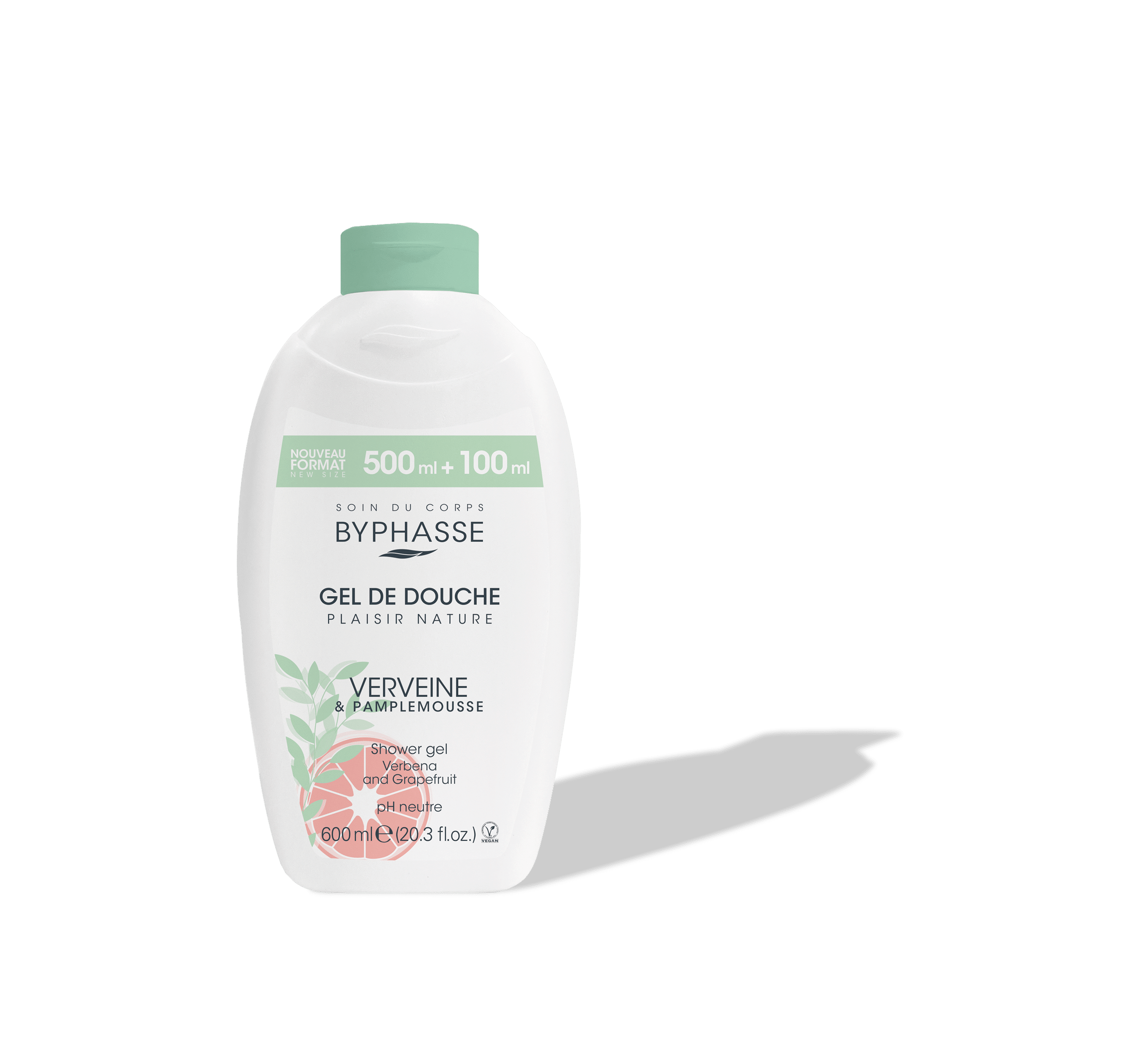 Byphasse PLAISIR NATURE SHOWER GEL 600ML