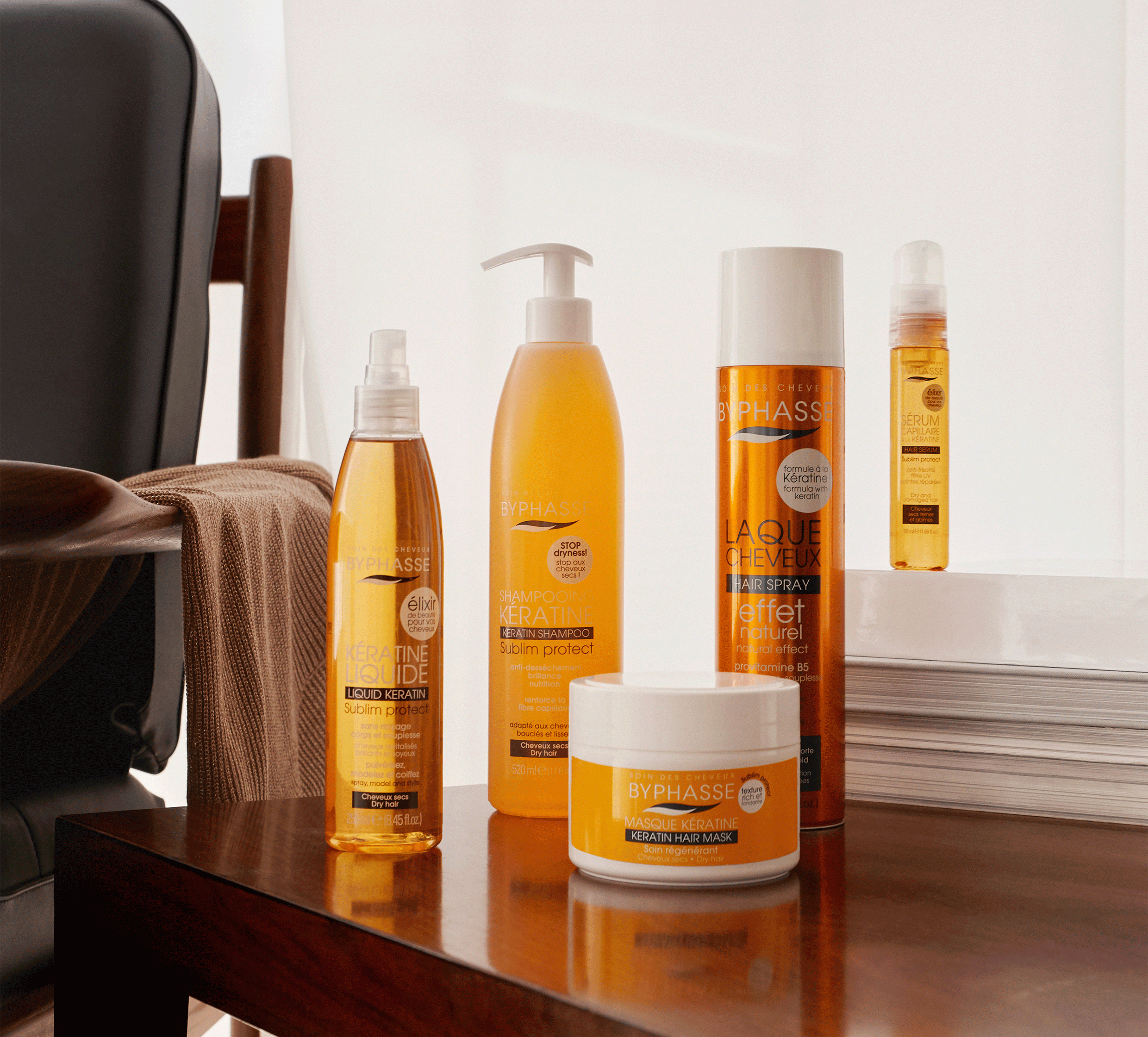 Byphasse SUBLIM PROTECT SHAMPOO KERATIN 520ML