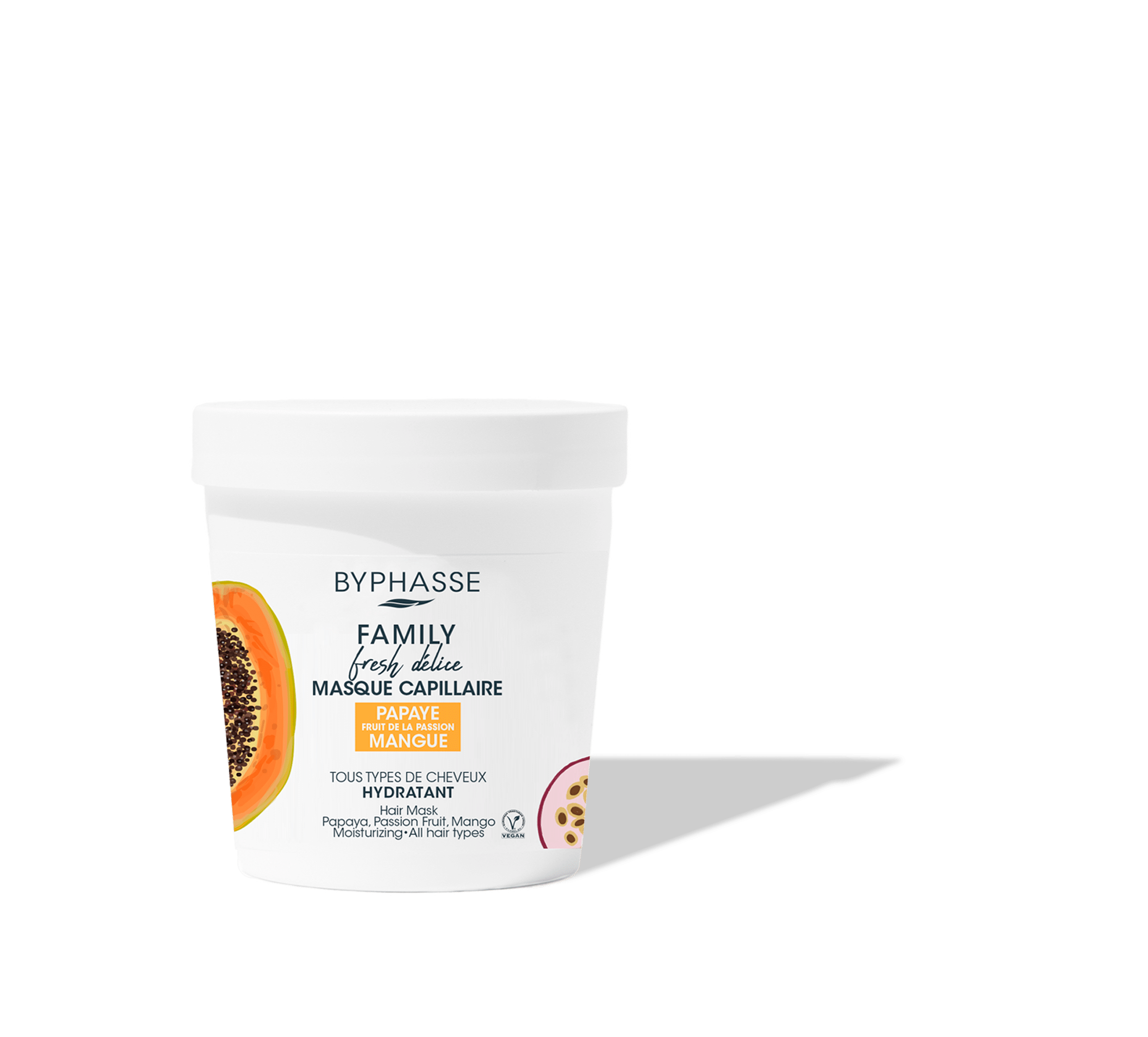 Byphasse FAMILY FRESH DÉLICE HAIR MASK ALL HAIR TYPES 250ML