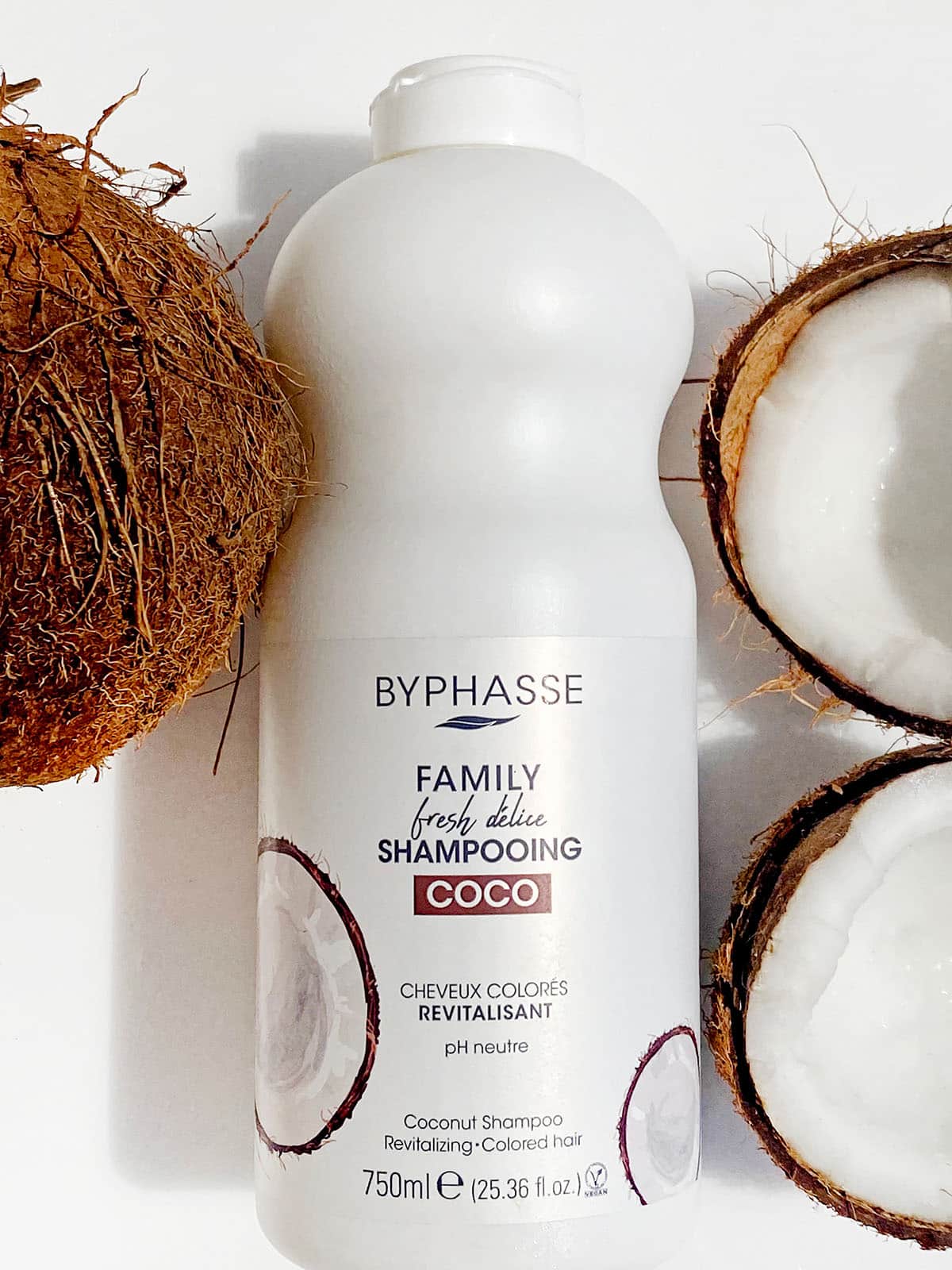 Byphasse FAMILY FRESH DÉLICE SHAMPOO COLORED HAIR 750ML