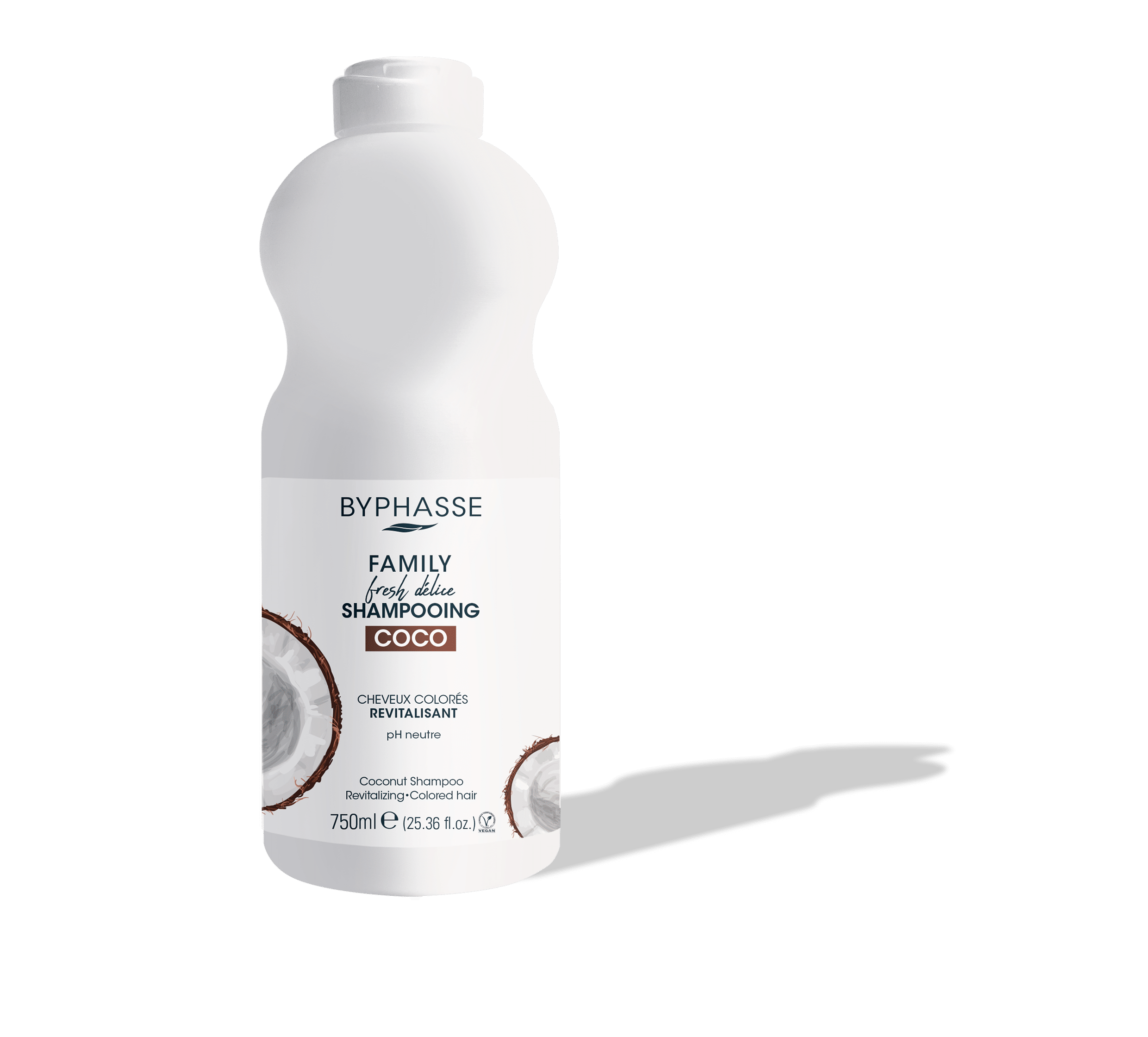 Byphasse FAMILY FRESH DÉLICE SHAMPOO COLORED HAIR 750ML