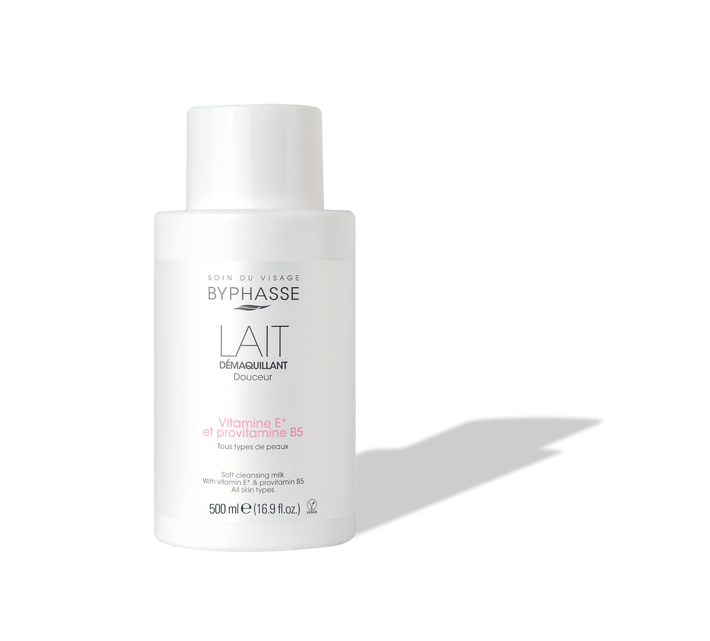 Byphasse SOFT CLEANSING MILK FACE & EYES 500ML (BOTTLE)