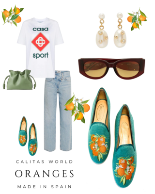 Calita Shoes LOAFERS LINO ESMERALDA CM ORANGES