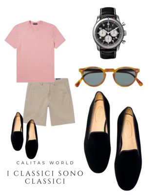 Calita Shoes ​LOAFERS MEN BLACK VELVET