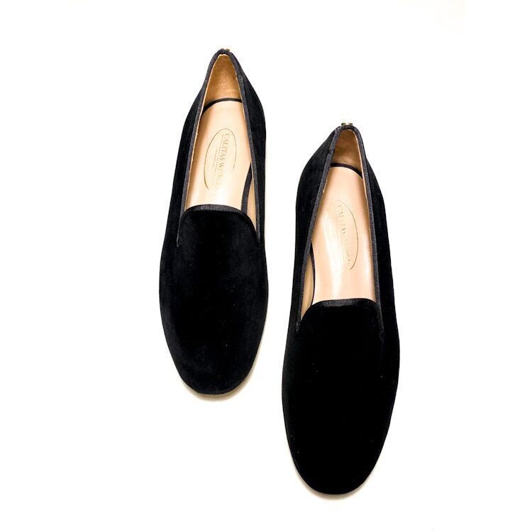 Calita Shoes ​LOAFERS MEN BLACK VELVET