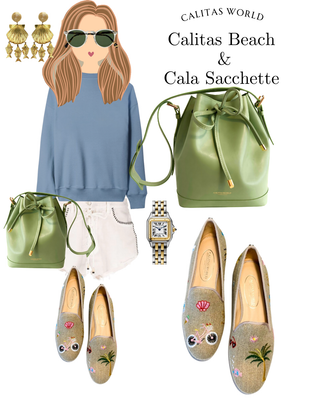 Calita Shoes ​LOAFERS NATURAL LINEN SUMMER