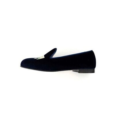 Calita Shoes LOAFERS MEN NAVY 9CO VELVET R22 DEFEND-ER