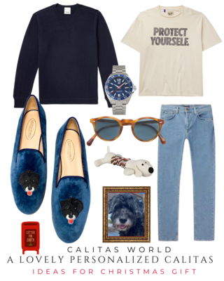 Calita Shoes PERSONALIZED MEN CALITAS PET ON BOTH FEET